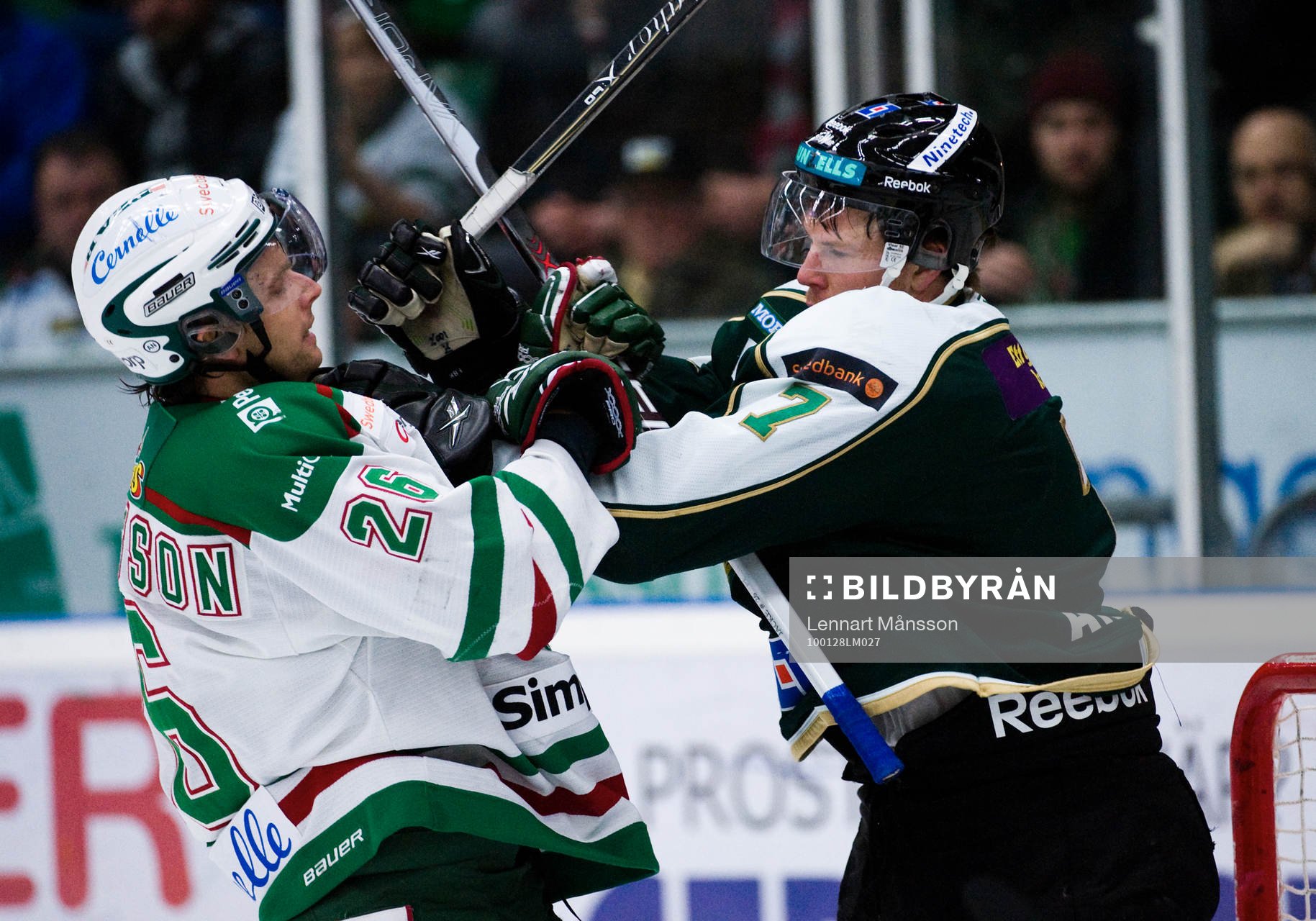 Jakob Johansson, Rögle och Johan Andersson, Färjestad,