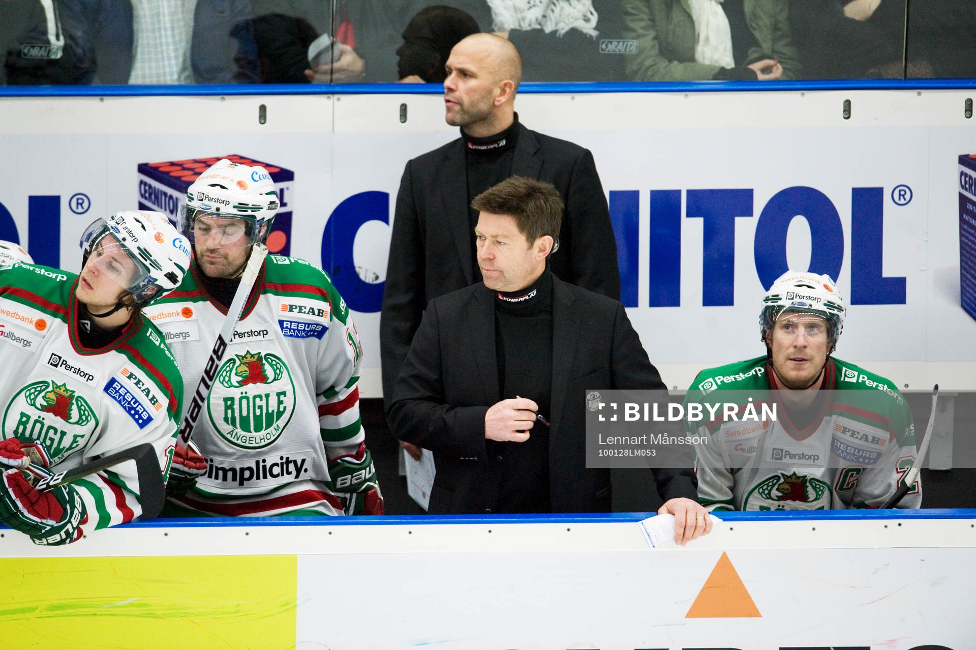 Tommy Sjödin, assisterande tränare och Gunnar Persson,