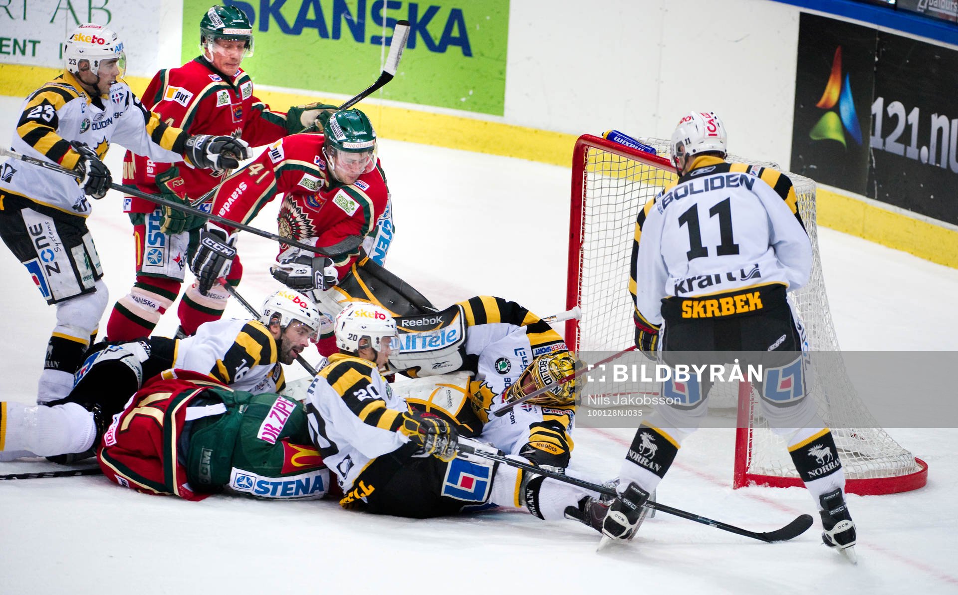 Andreas Hadelöv, målvakt, Skellefteå, Oscar Hedman, Tomi