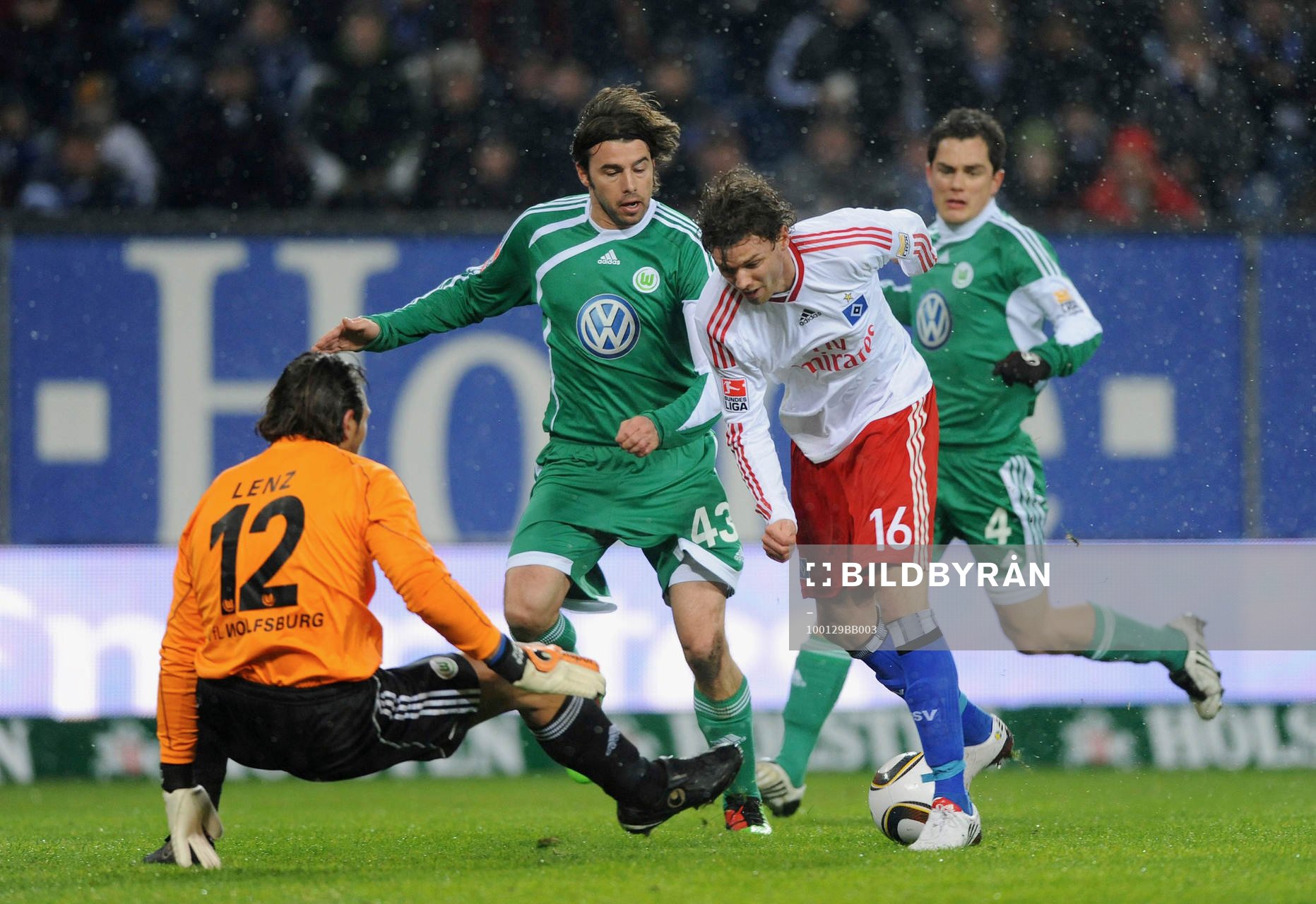 Andrea Barzagli, Wolfsburg och Marcus Berg, Hamburg