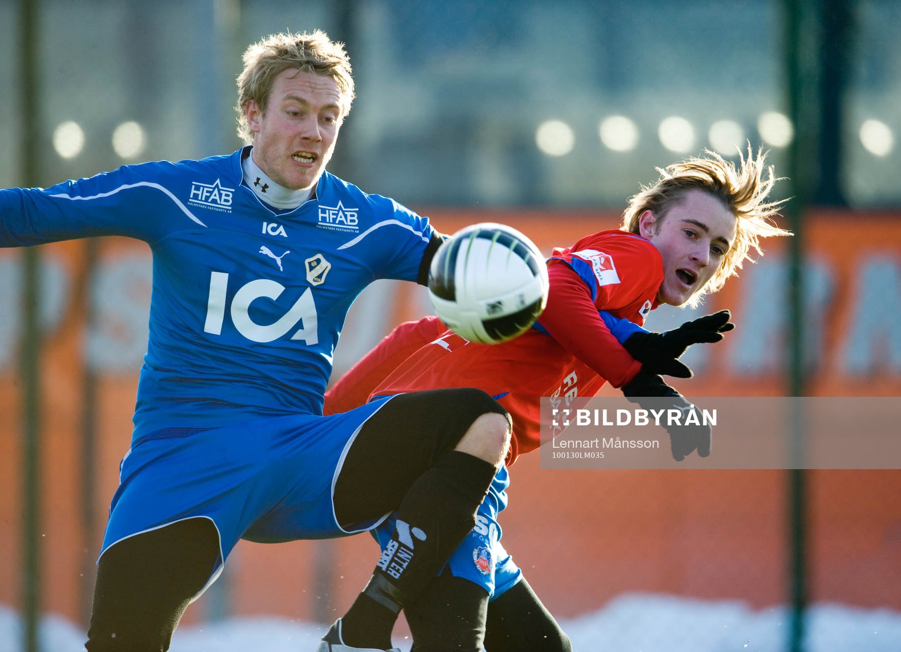 Rasmus Jönsson, Helsingborg, och Johnny Lundberg, Halmstad