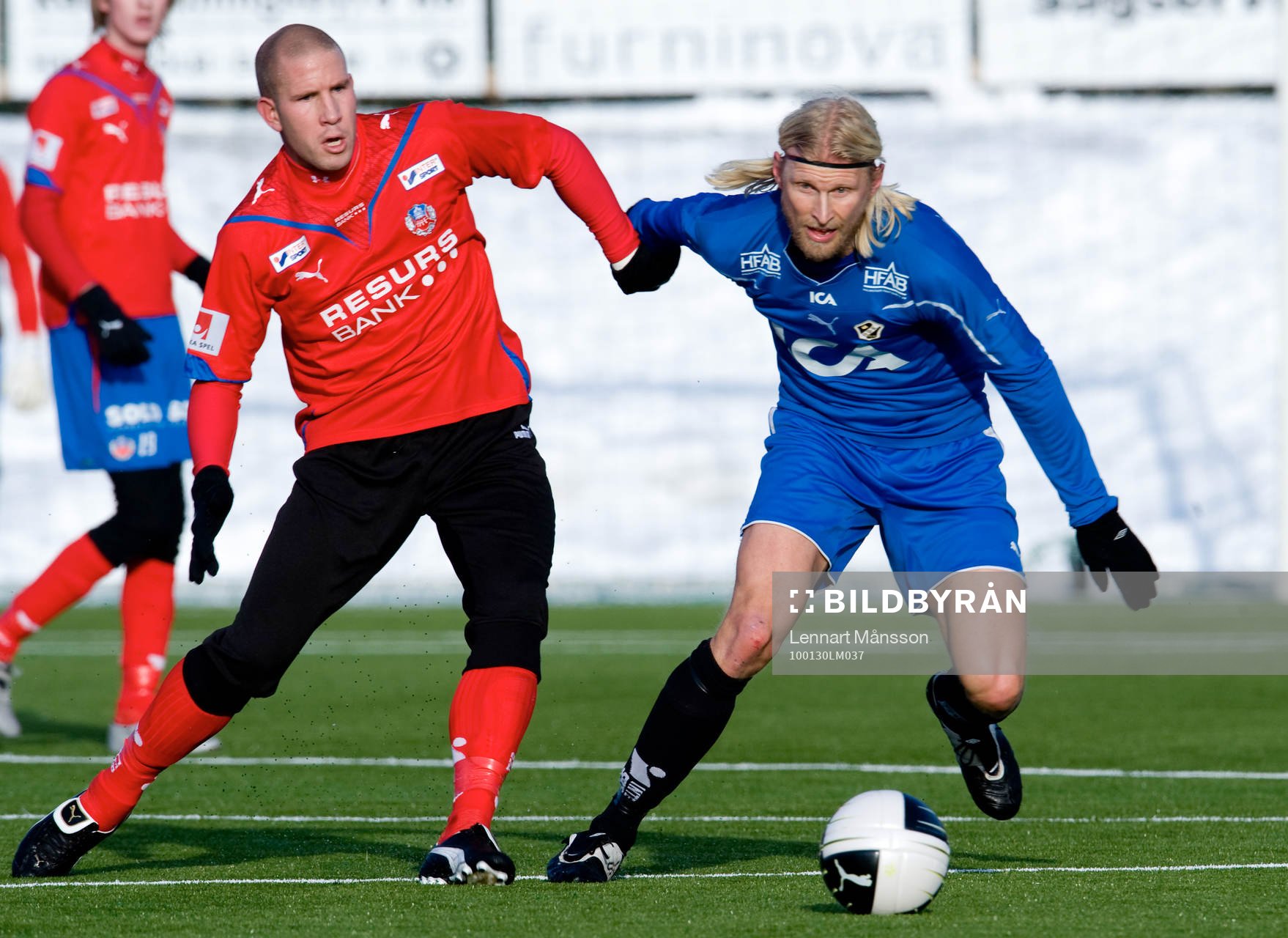 Per Johansson, Halmstad och Mattias Lindström, Helsingborg