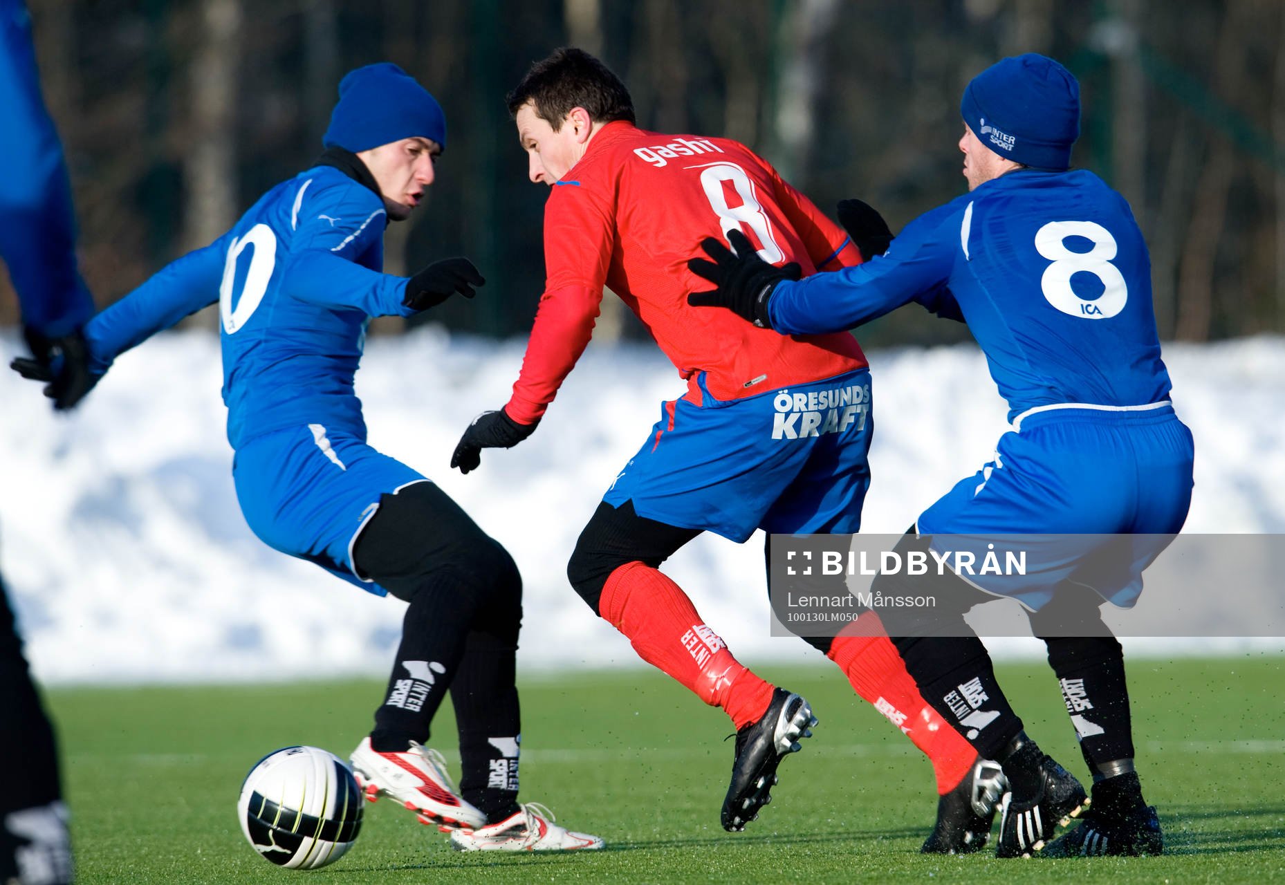 Ardian Gashi, Helsingborg och Jonas Gudni Saevarsson och