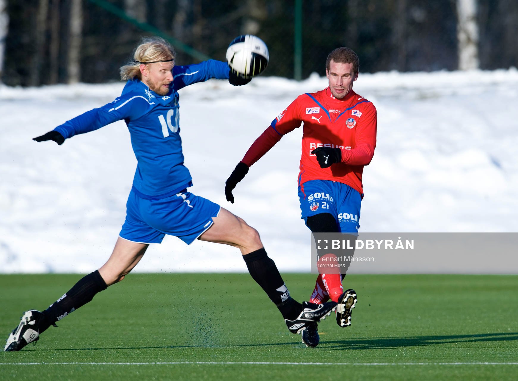 Per Johansson, Halmstad och Christoffer Andersson,