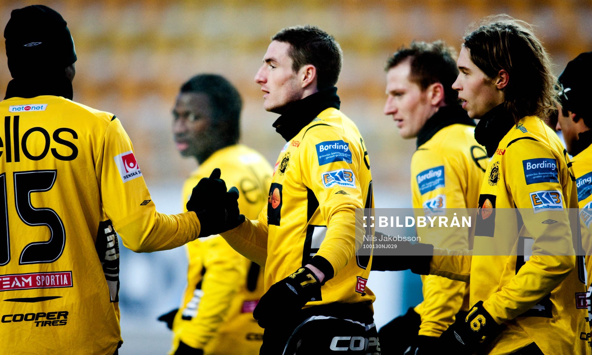   James Keene, Elfsborg, jubel.