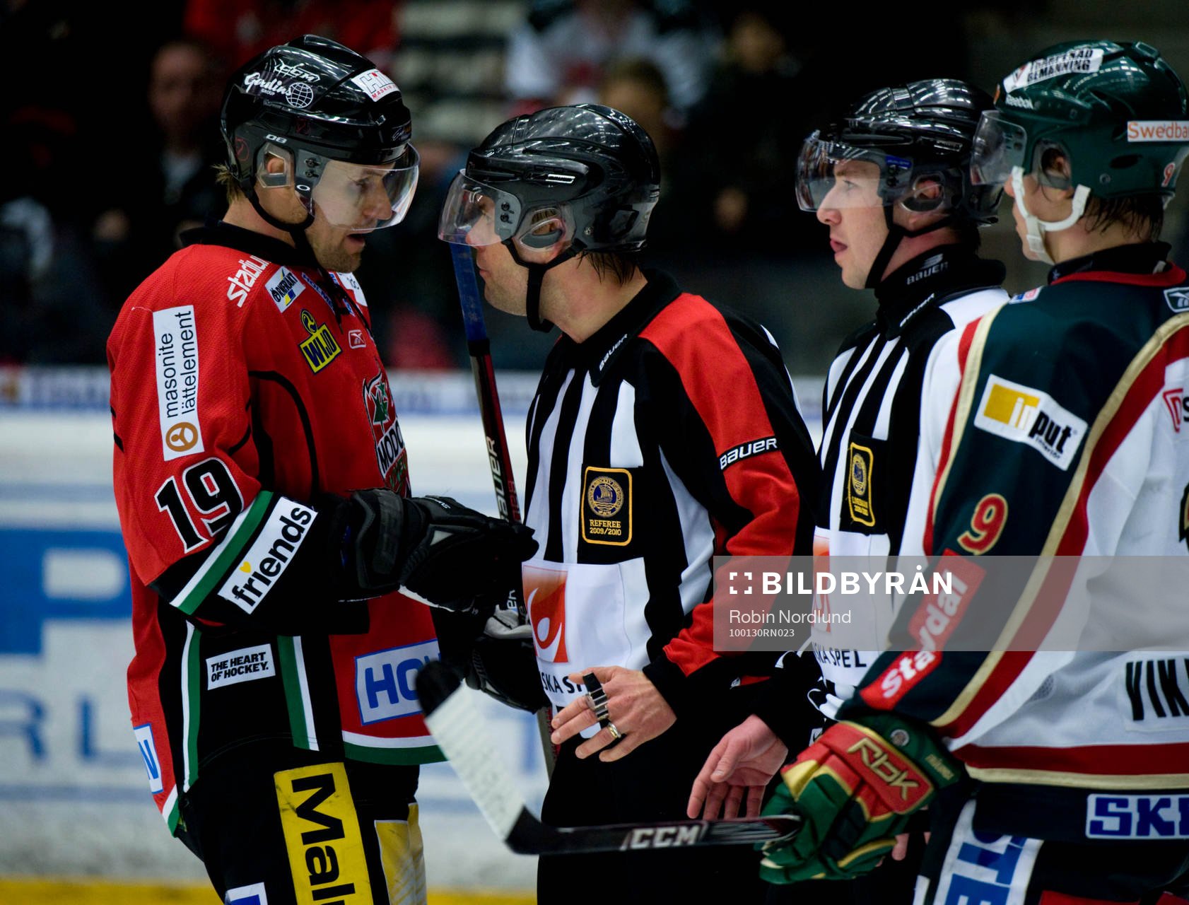 Markus Näslund, Modo pratar med domare Patrik Sjöberg