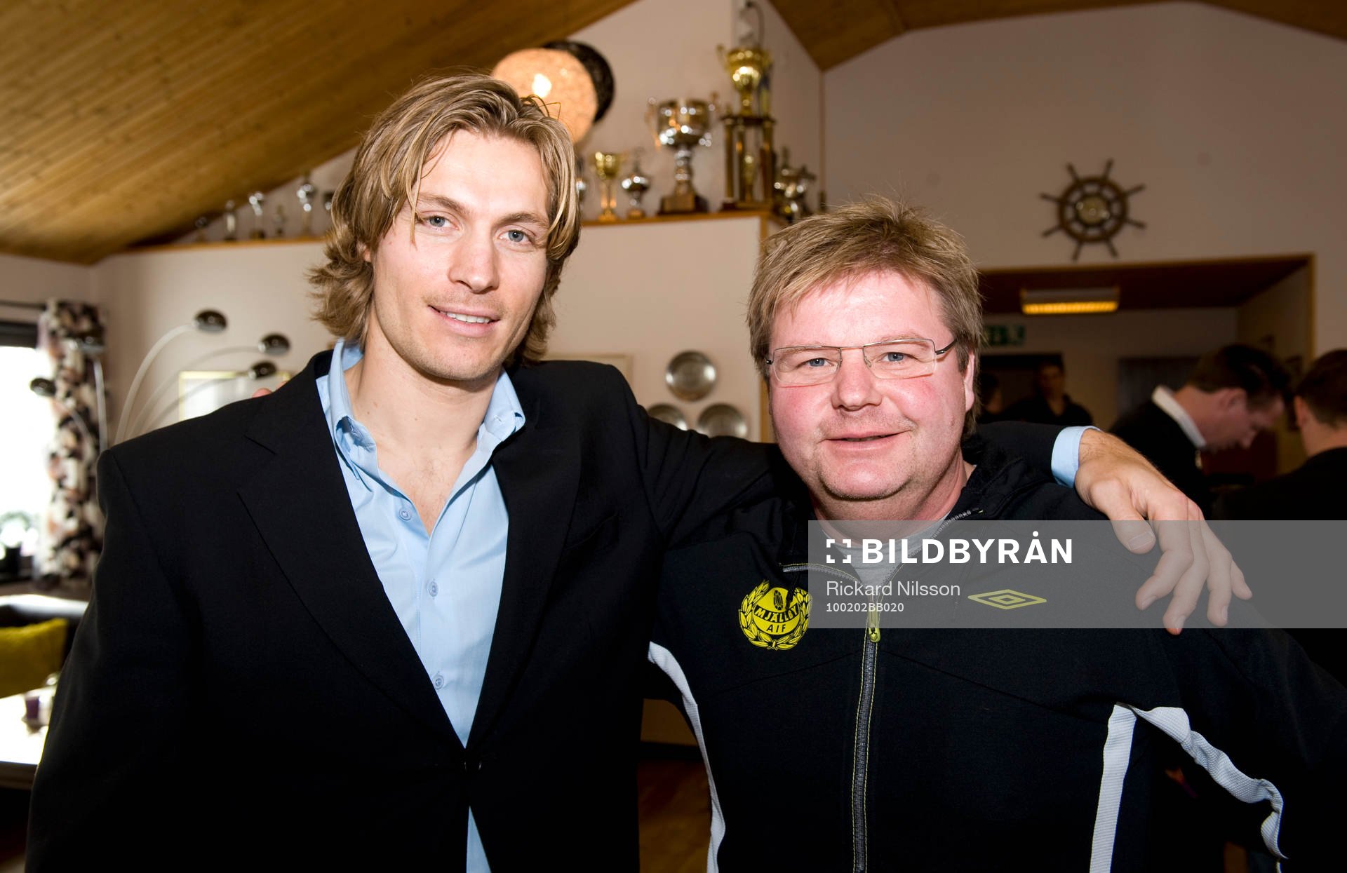 Tobias Grahn och Peter Swärdh, tränare