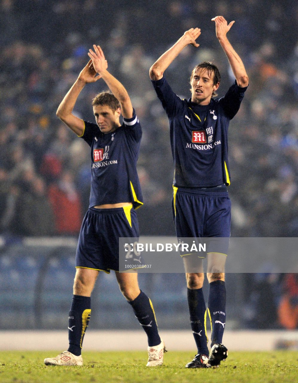 Michael Dawson och Peter Crouch, Tottenham