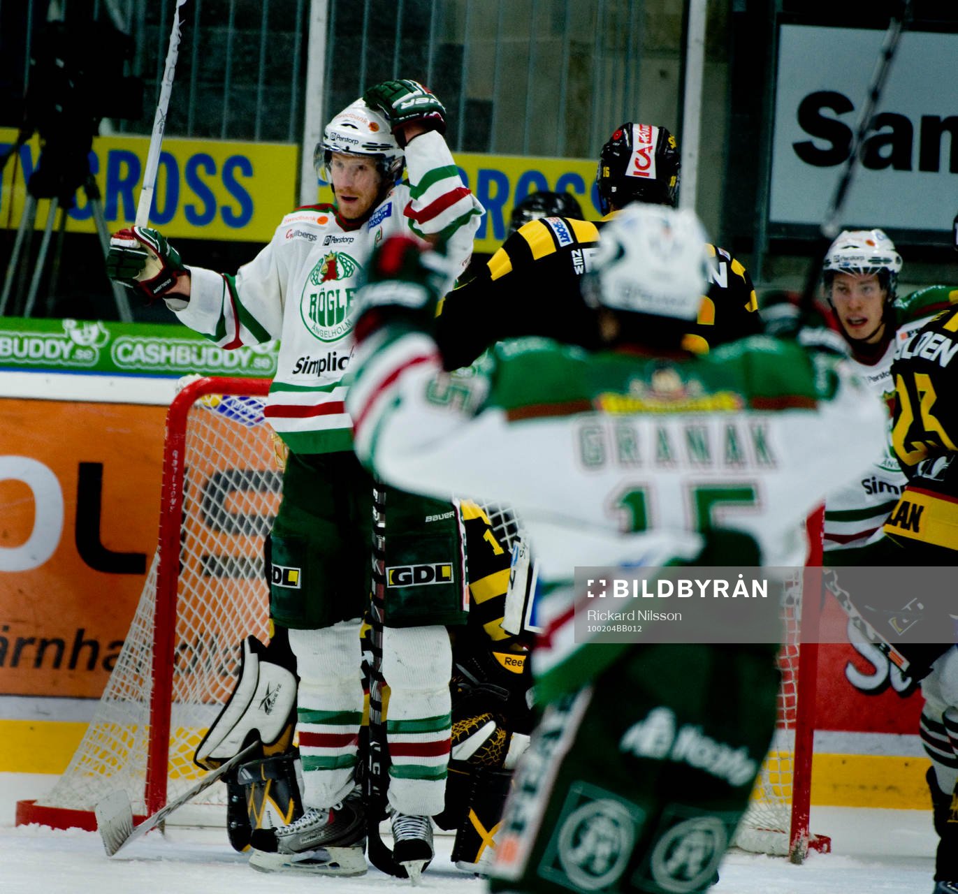 Eric Beaudoin, Rögle, jubel