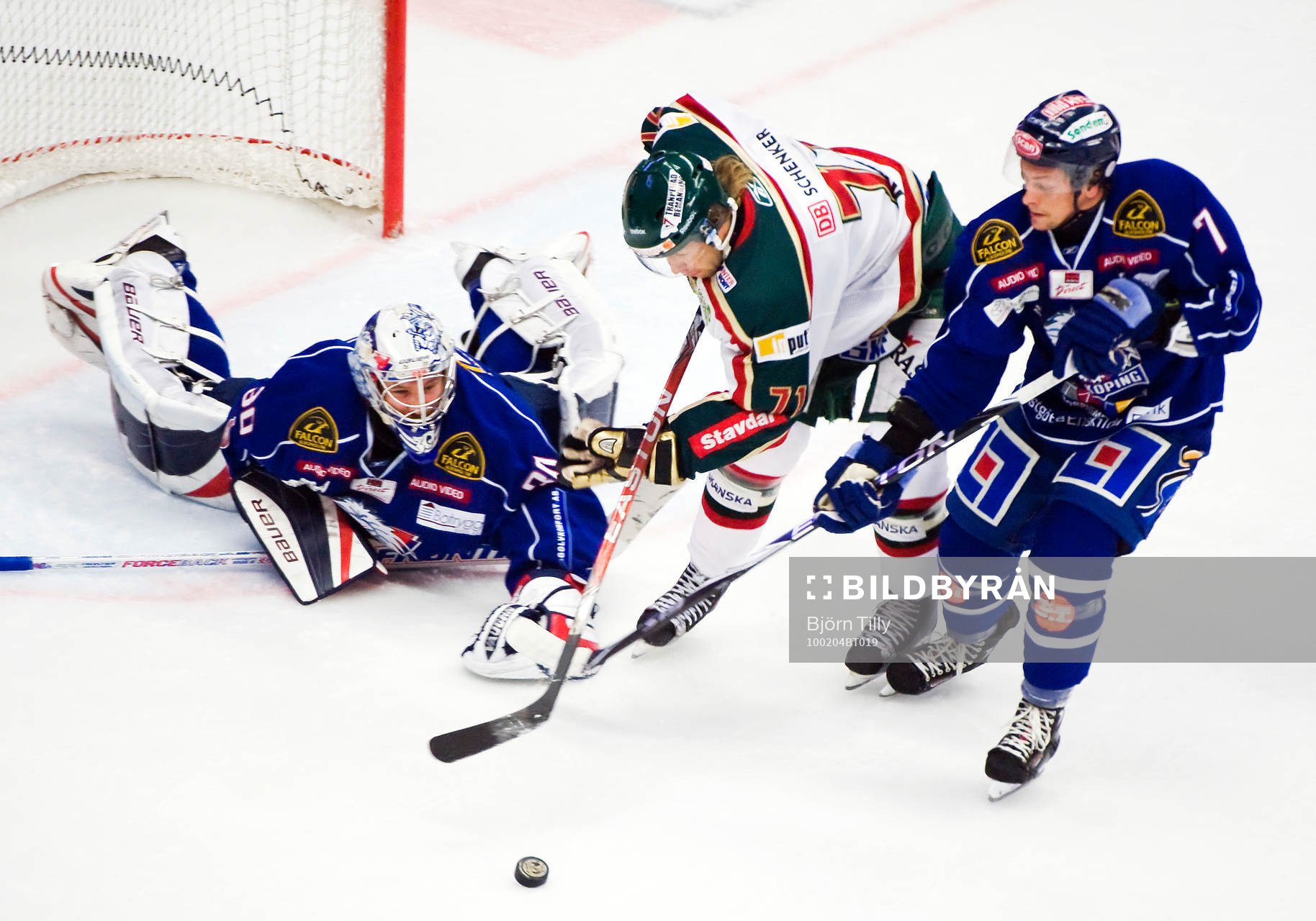 Fredrik Norrena, målvakt, Linköping, Tomi Kallio,