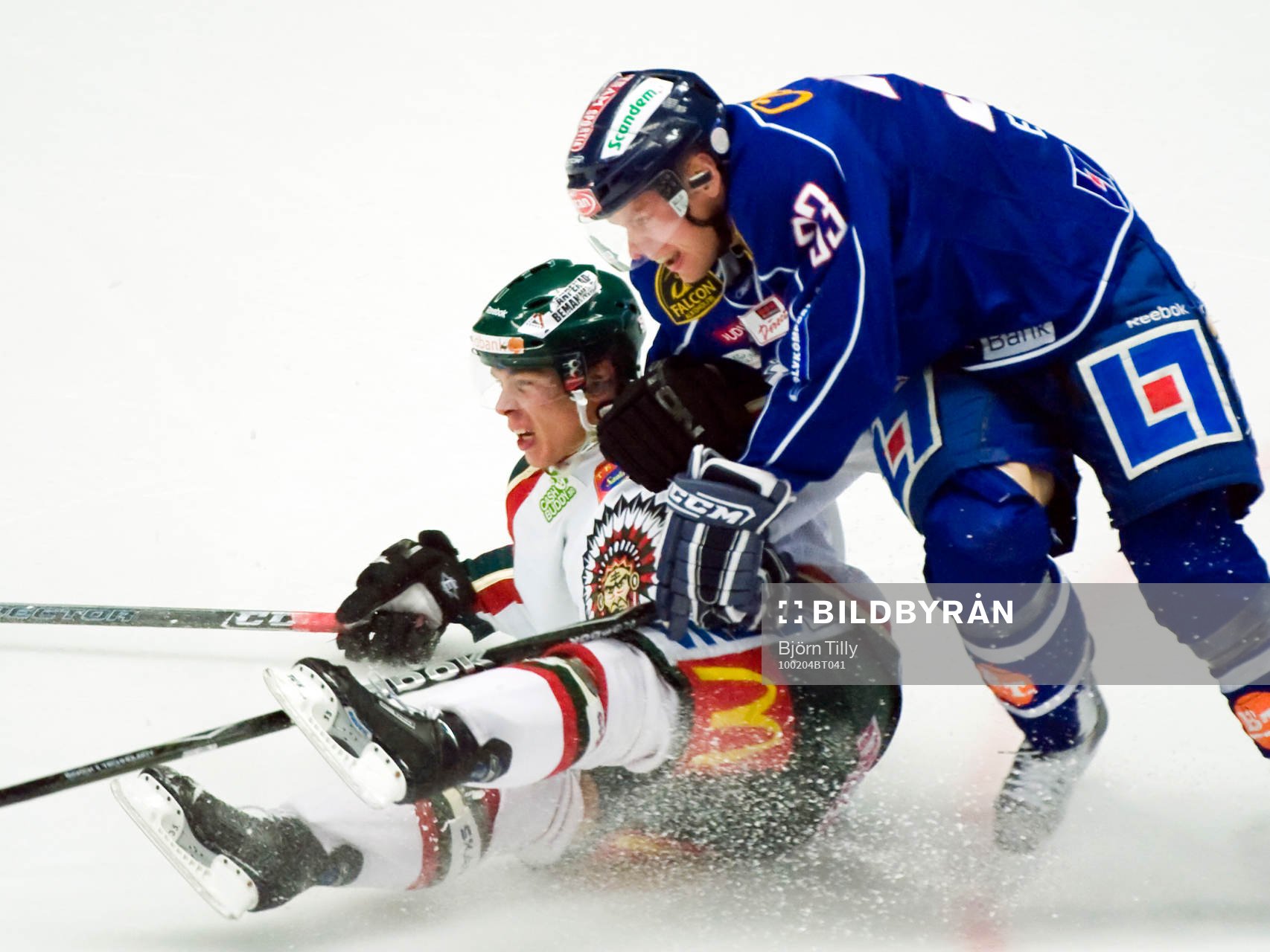 Riku Hahl, Frölunda och Fredrik Emvall, Linköping