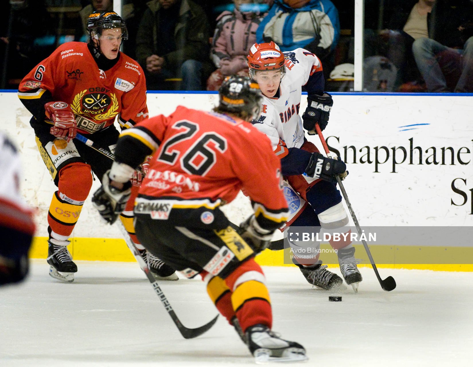 Martin Söderlund, Tyringe, möter Mikael Andersson och Ted