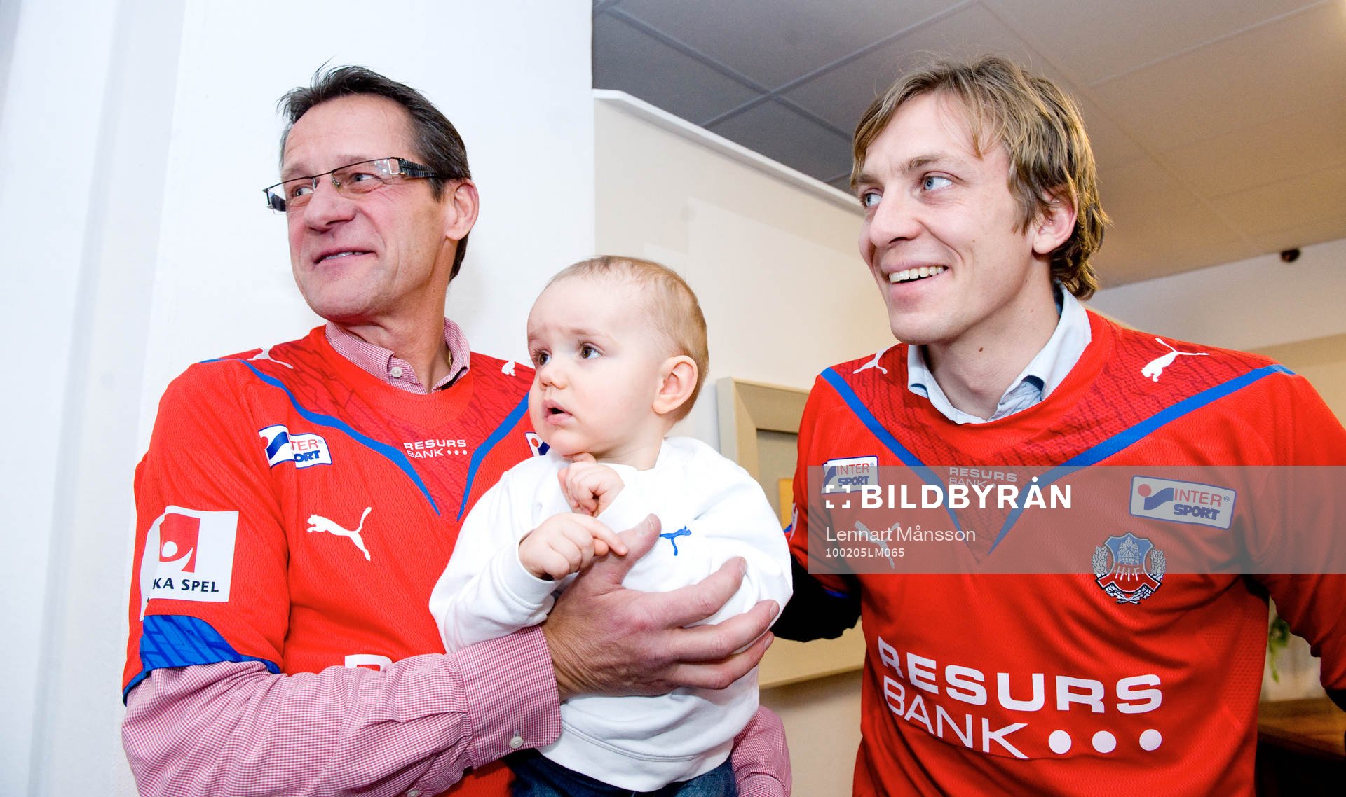 Erik Edman, Helsingborg och Bengt Persson, VD, Ekeby