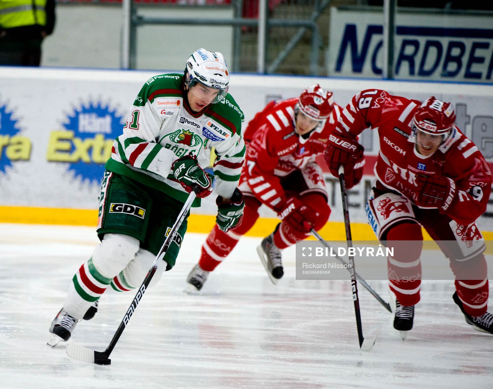 Mattias Sjögren, Rögle och Björn Svensson, Timrå