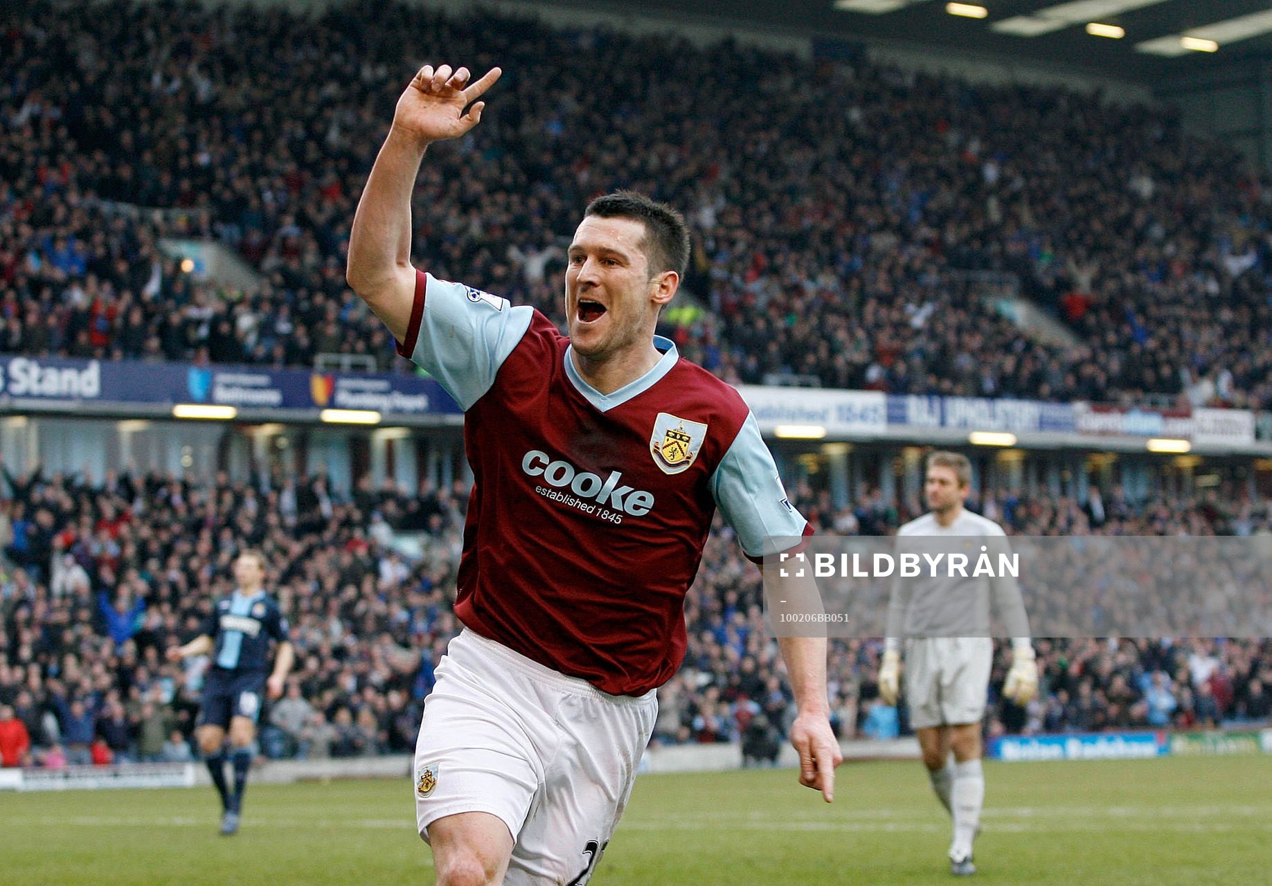  David Nugent, Burnley.(Jubel)