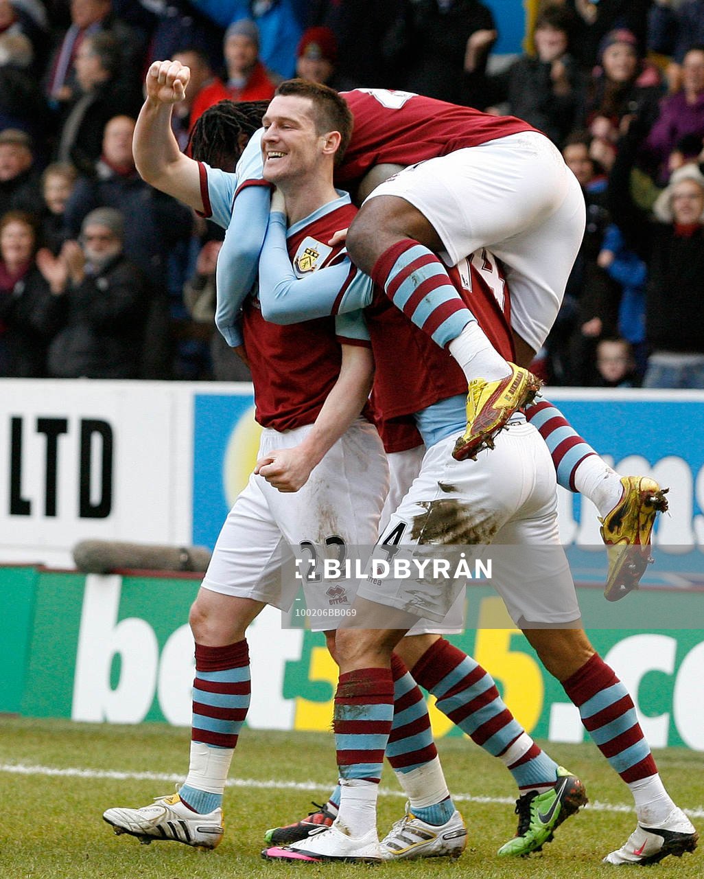  David Nugent, Burnley. (Jubel)
