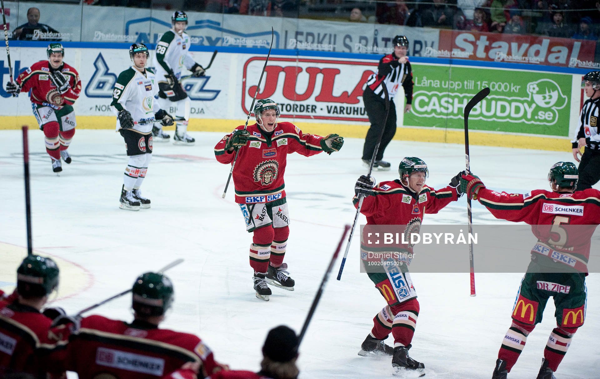 Christian Bäckman, Frölunda, glädje, jubel
