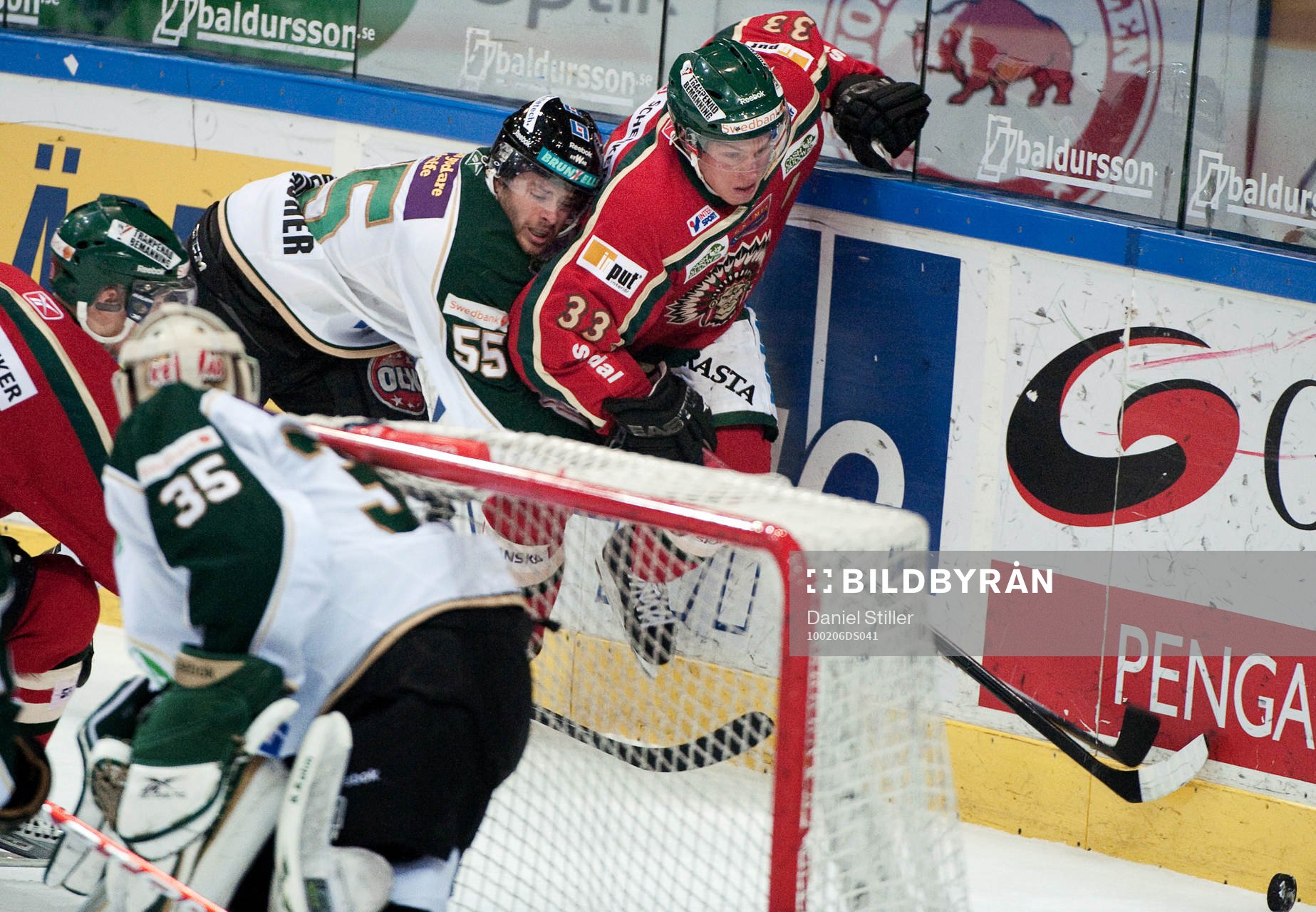 Riku Hahl, Frölunda och Severin Blindenbacher, Färjestad