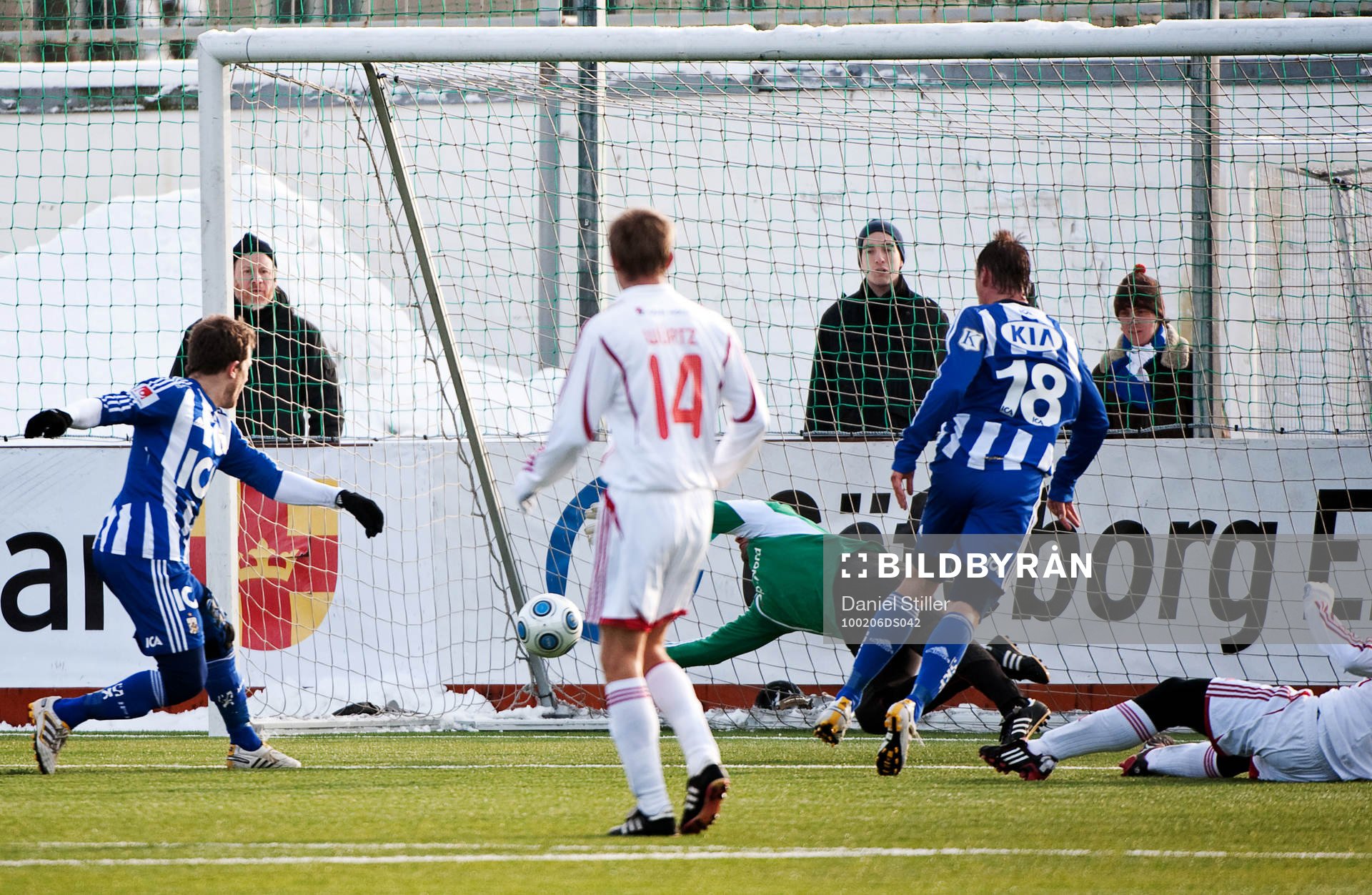 Tobias Hysén, IFK Göteborg, gör 1-1