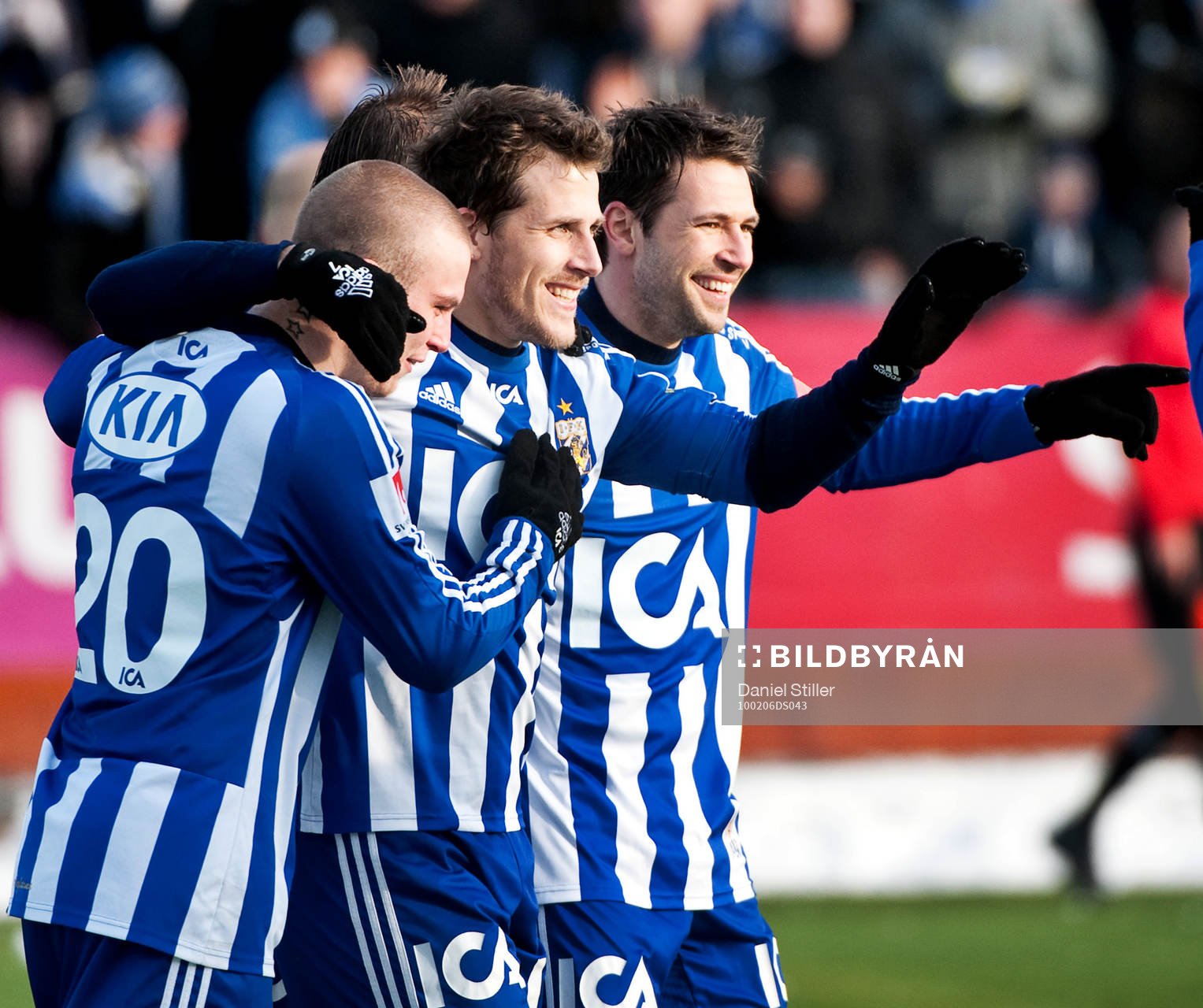 Tobias Hysén,  Alexander Faltsetas och Stefan Selakovic,