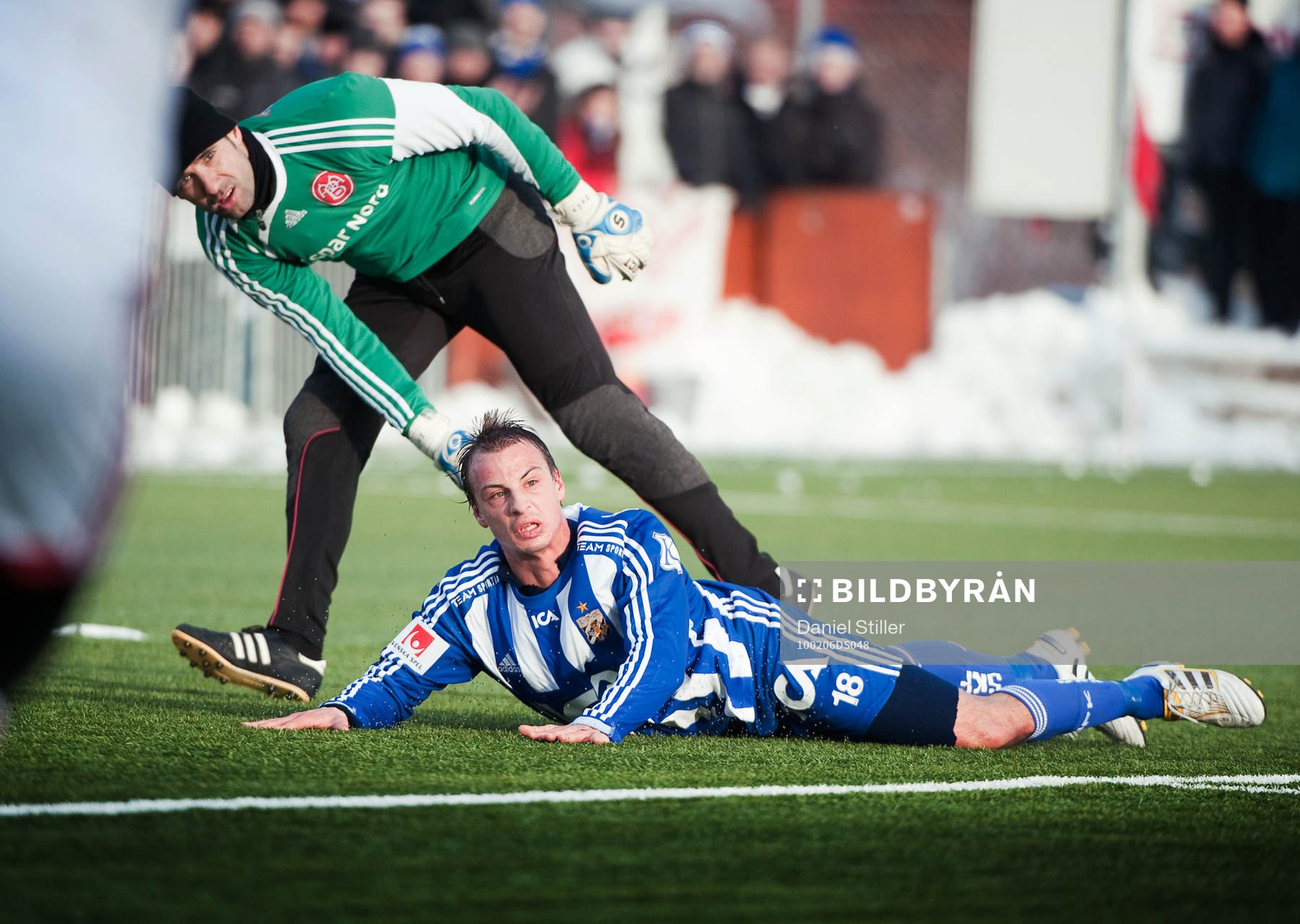Pär Ericsson, IFK Göteborg, Karim Zaza, målvakt Ålborg