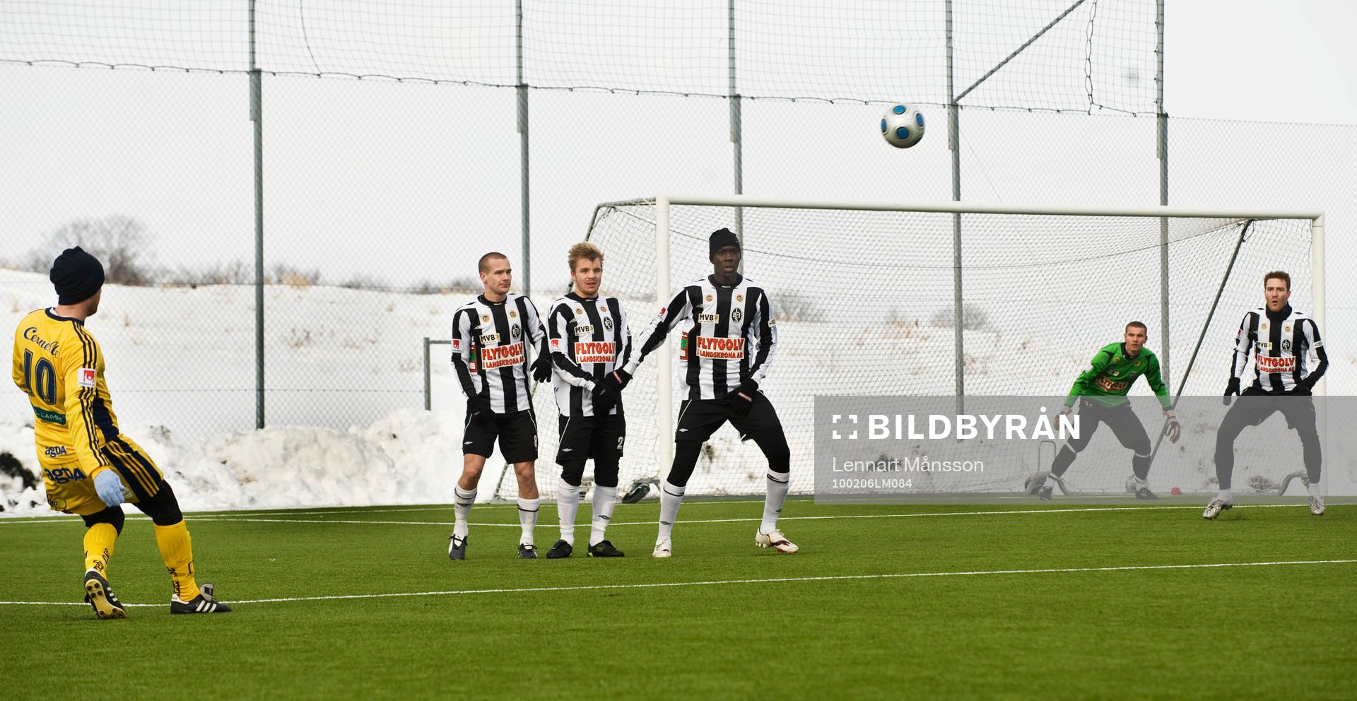 Fotboll, träningsmatch, Ängelholm - Landskrona