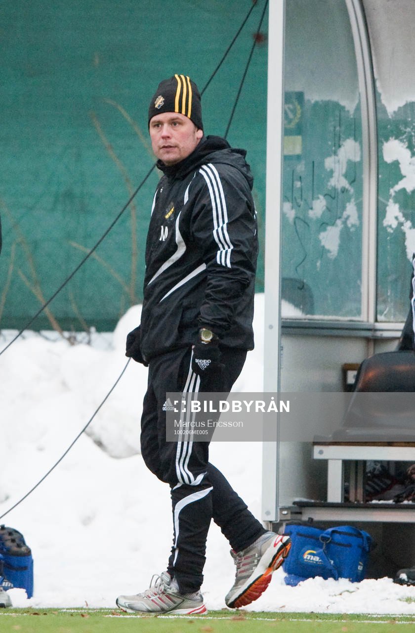 Mikael Stahre, tränare AIK