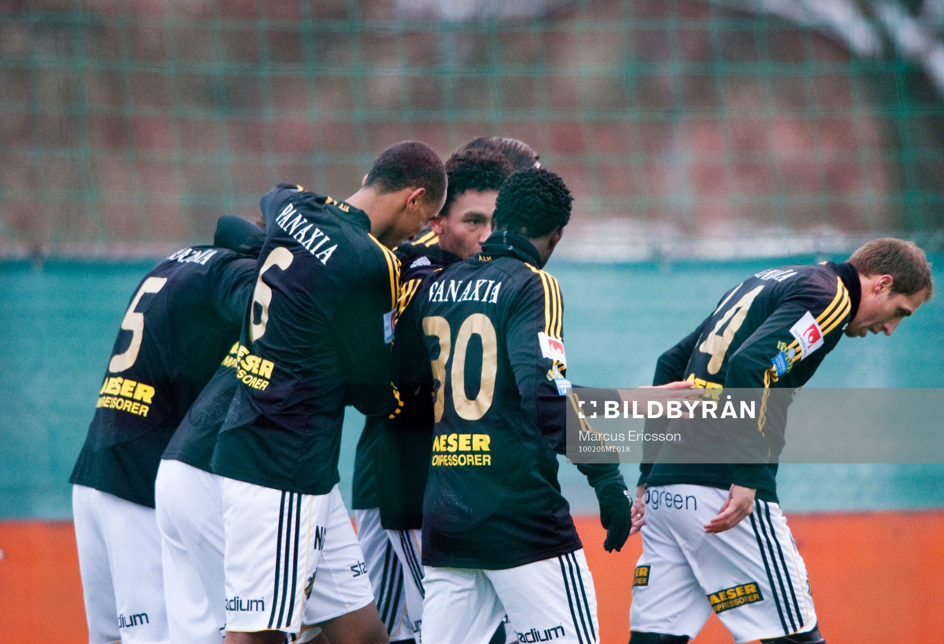 Fotboll jubel AIK