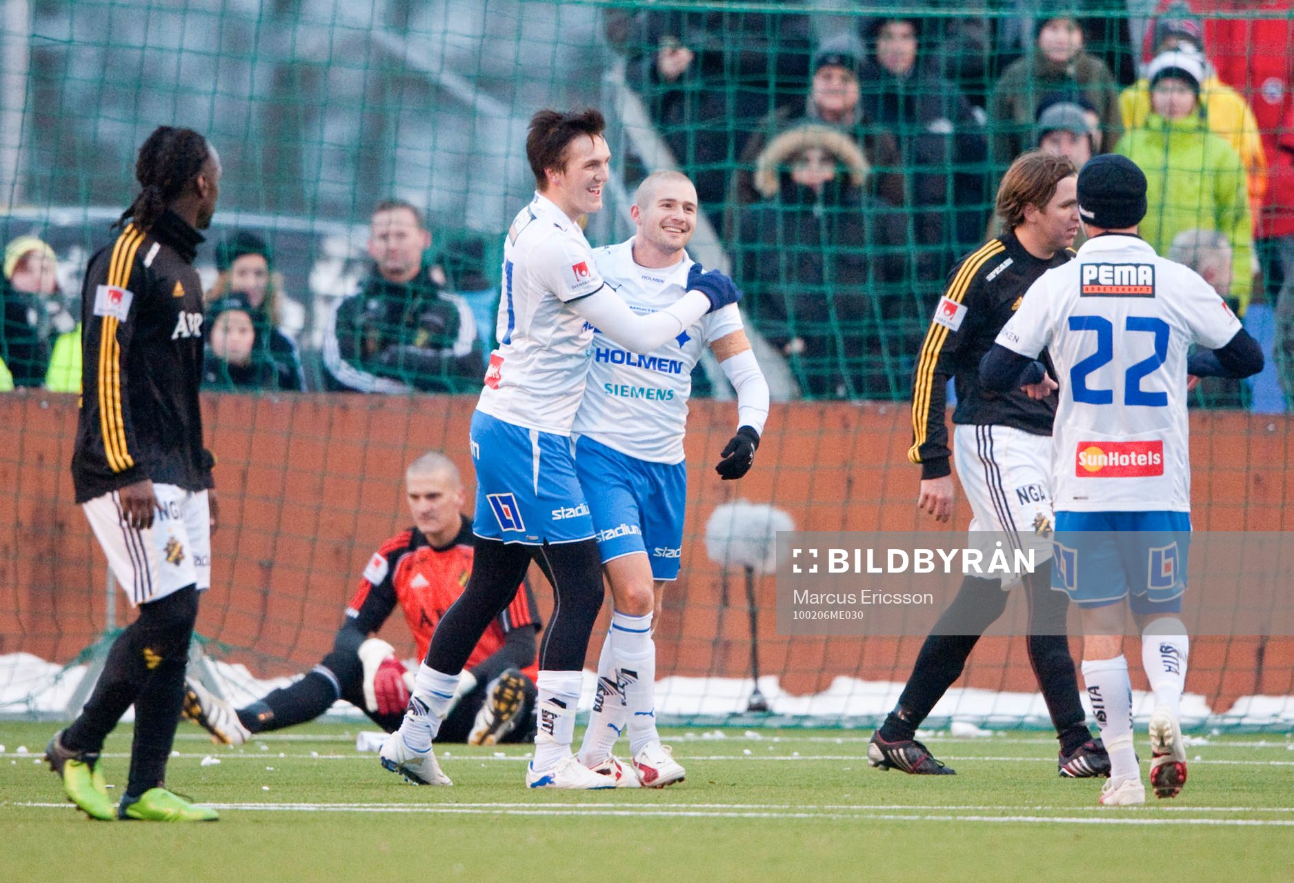  Daniel Bamberg, Norrköping (jubel)