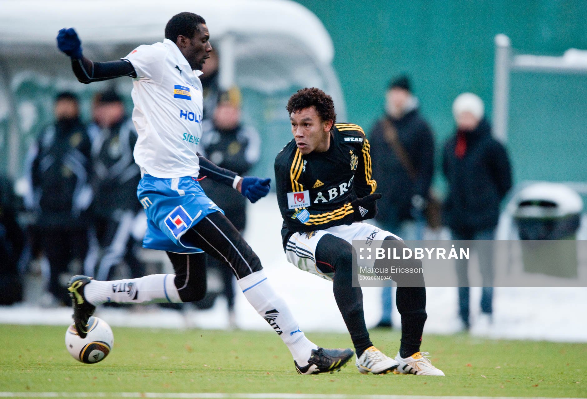  Antonio Flavio Aires dos Santos, AIK och Russel Mwafulirwa, Norrköping