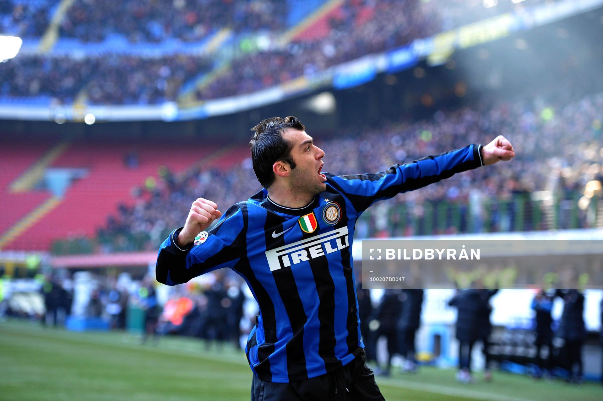  Pandev, glädje, jubel.