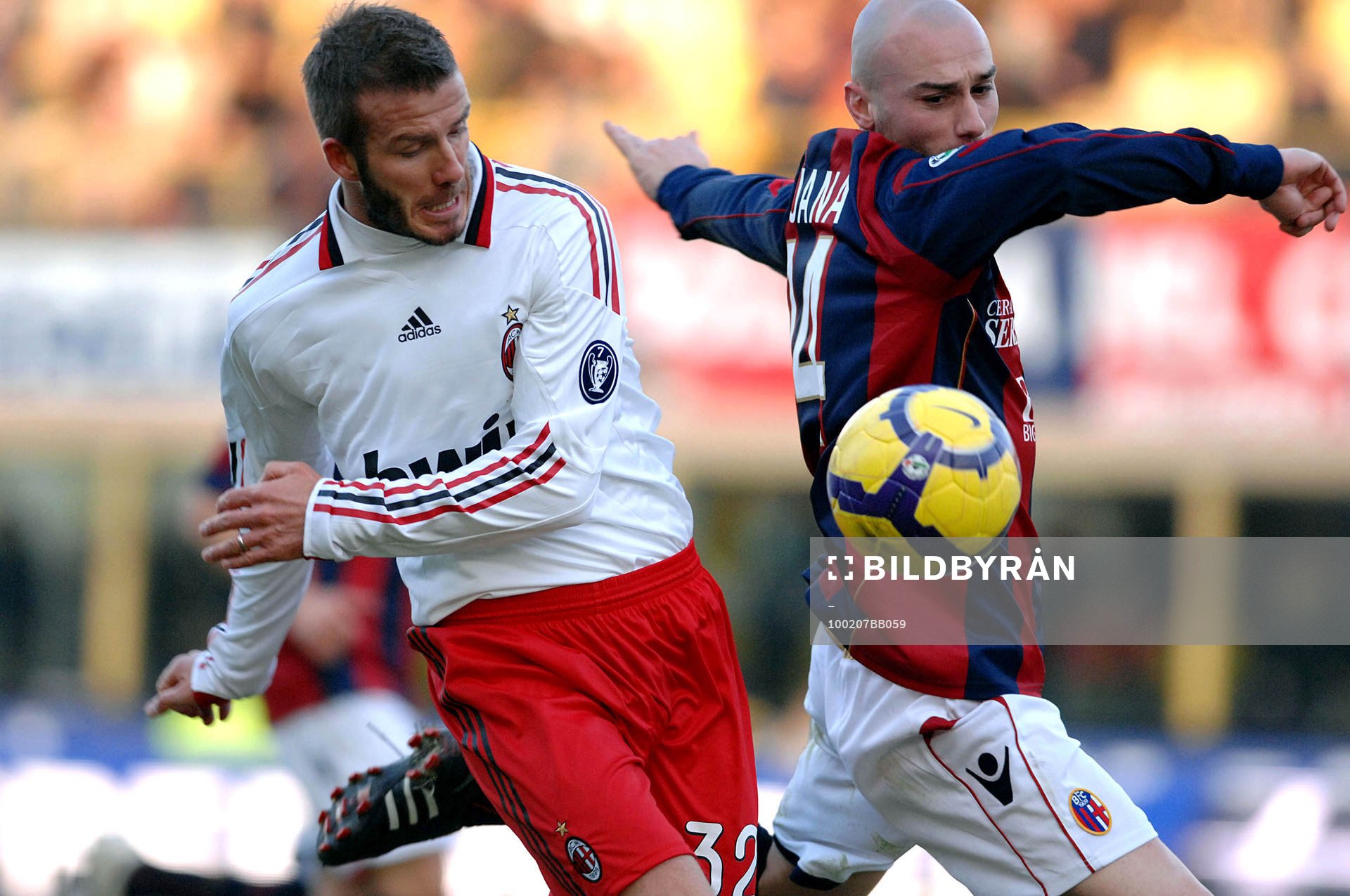 David Beckham, Milan
