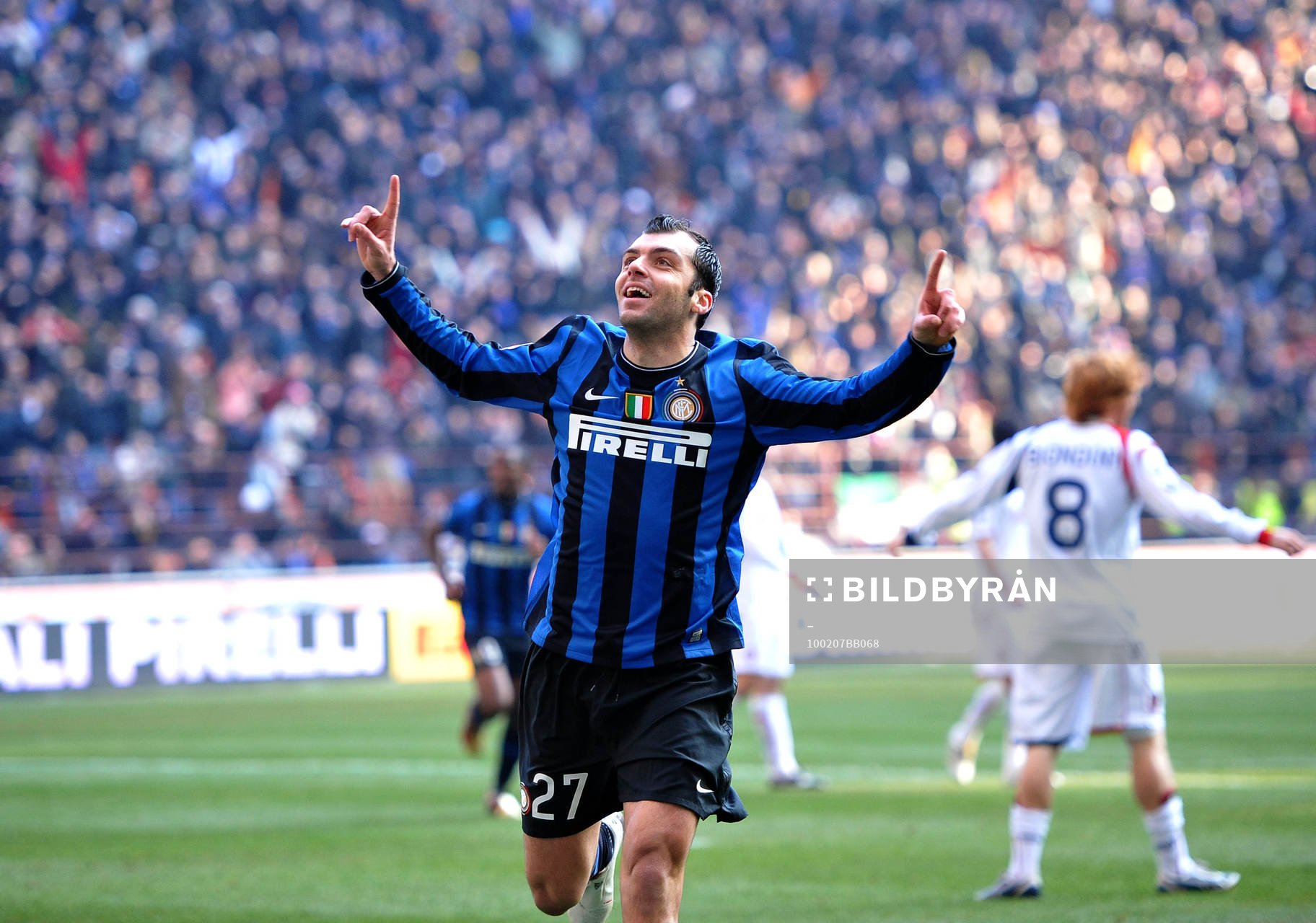  Pandev, Inter, glädje, jubel.