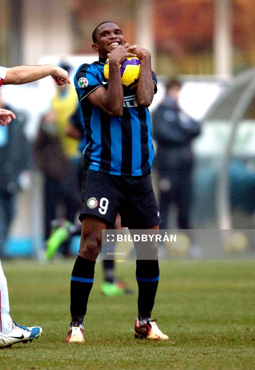 Samuel Etoo, glädje