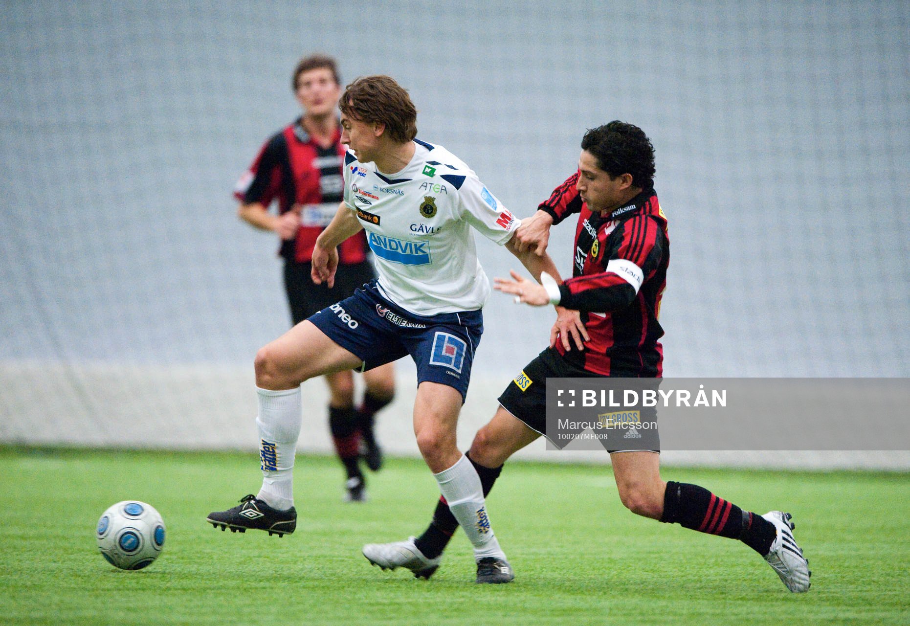 Marcus Hansson, Gefle och Pablo Pinones Arce, Brommapojkarna