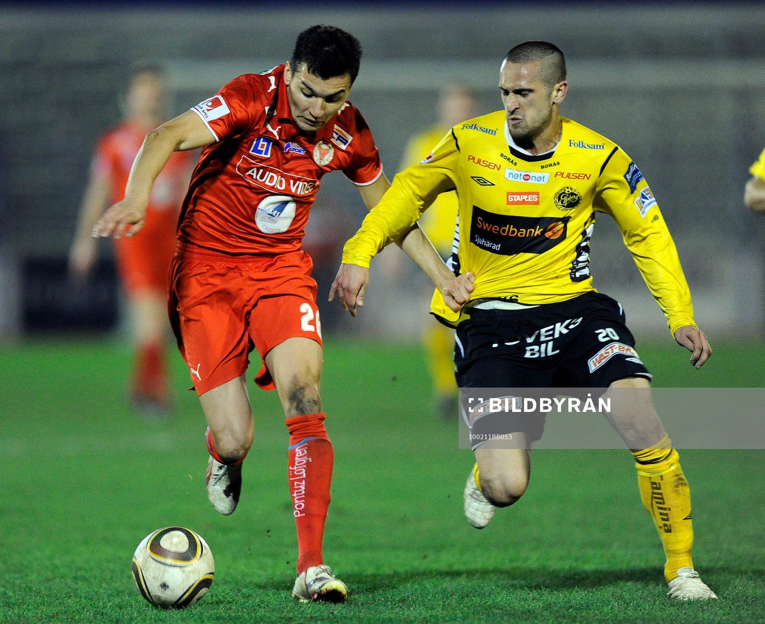 Emin Nouri, Kalmar FF och Emir Bajrami, Elfsborg