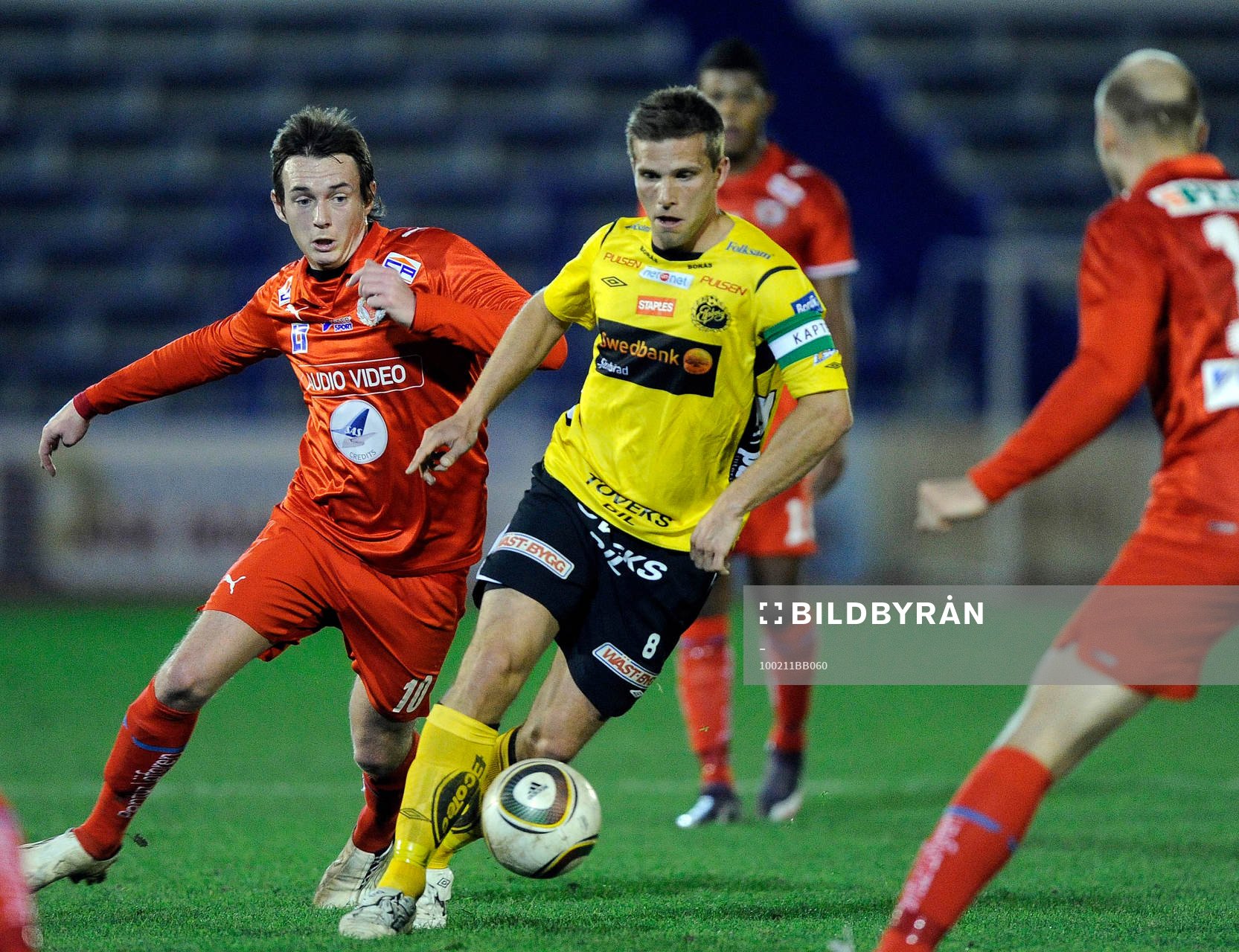Daryl Smylie, Kalmar FF och Anders Svensson, Elfsborg