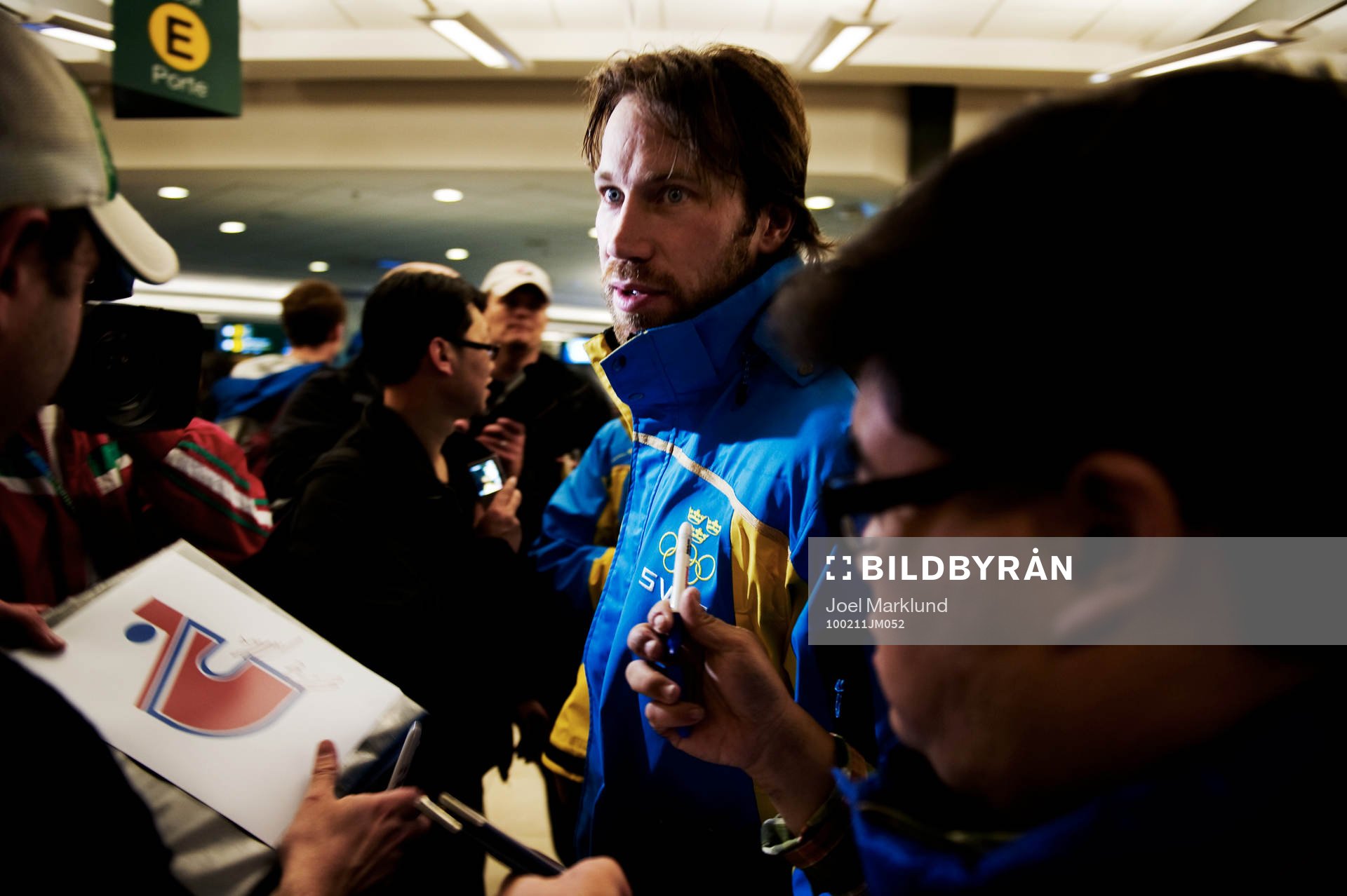 Peter Forsberg, autografjägare, autograf