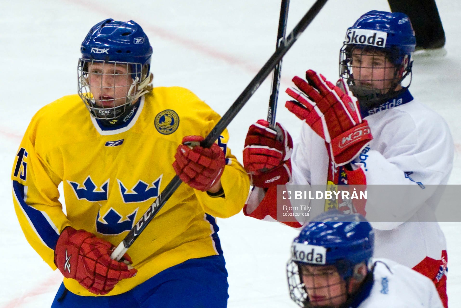 Emil Lundberg, Sverige och Petr Sidlik, Tjeckien