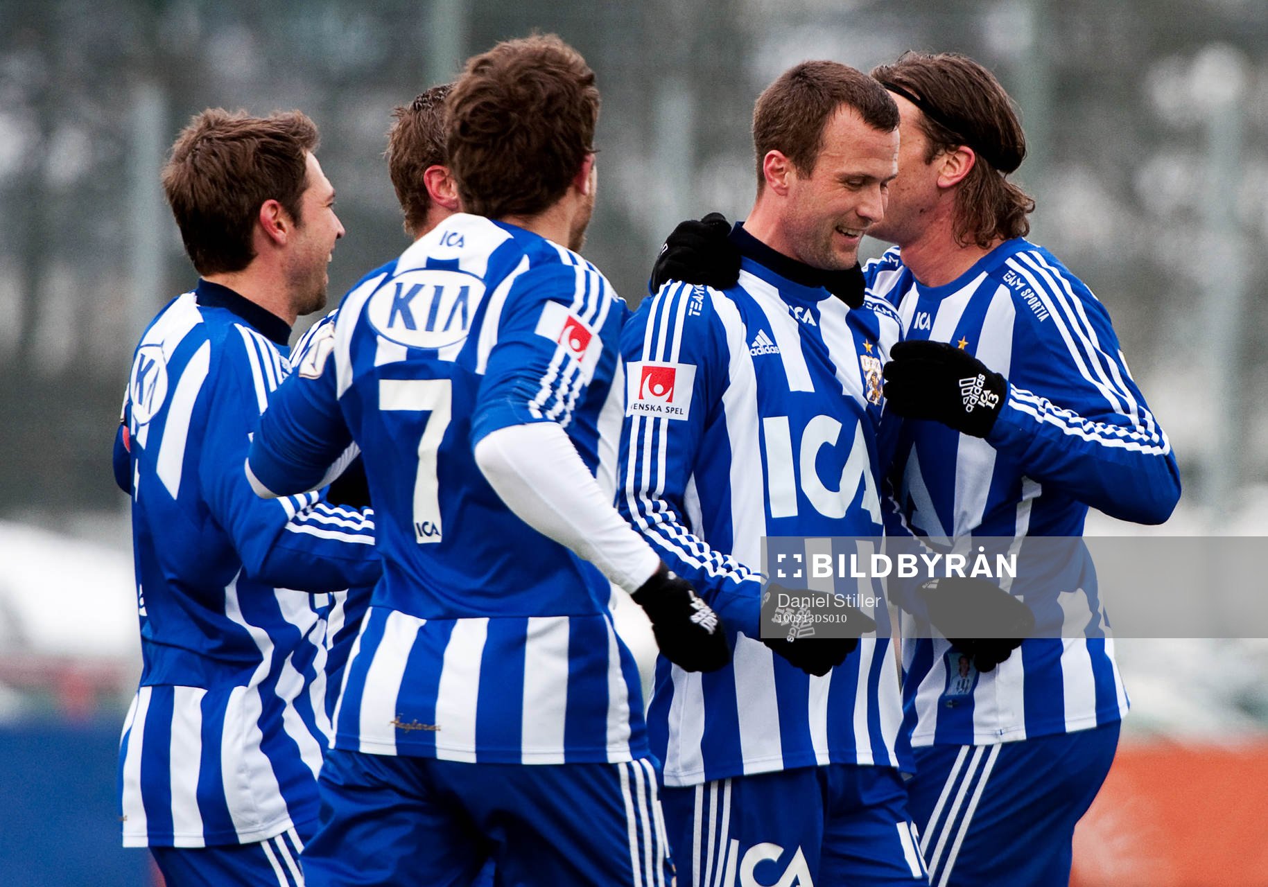 Hjalmar Jonsson, IFK Göteborg. Jubel