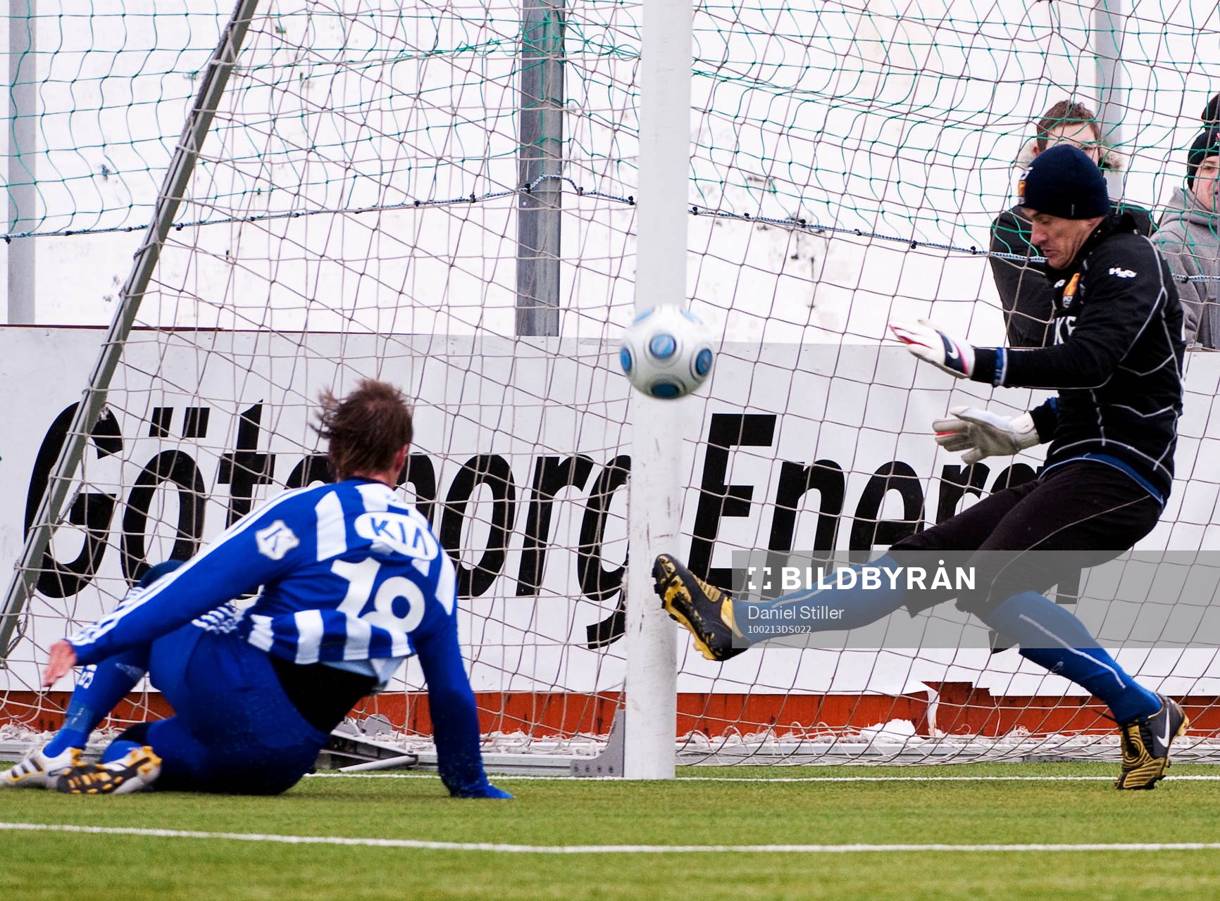 Pär Ericsson, IFK Göteborg och Nenad Novakovic, målvakt