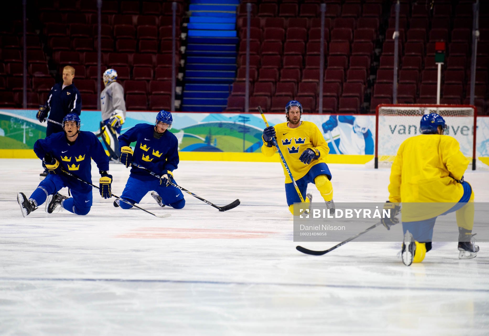 Magnus Johansson, Loui Eriksson och Peter Forsberg