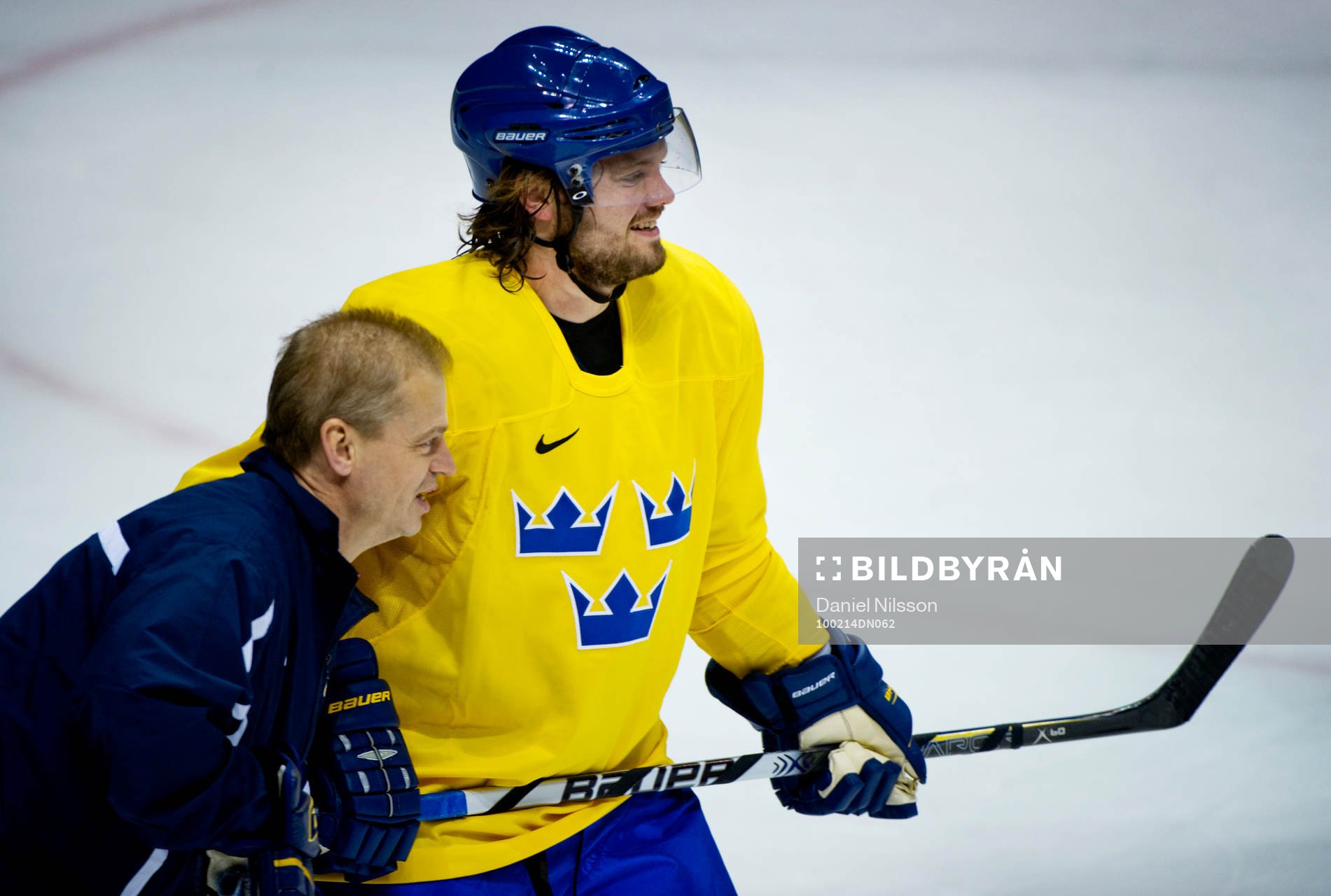 Douglas Murray och Bengt-Åke Gustafsson, förbundskapten