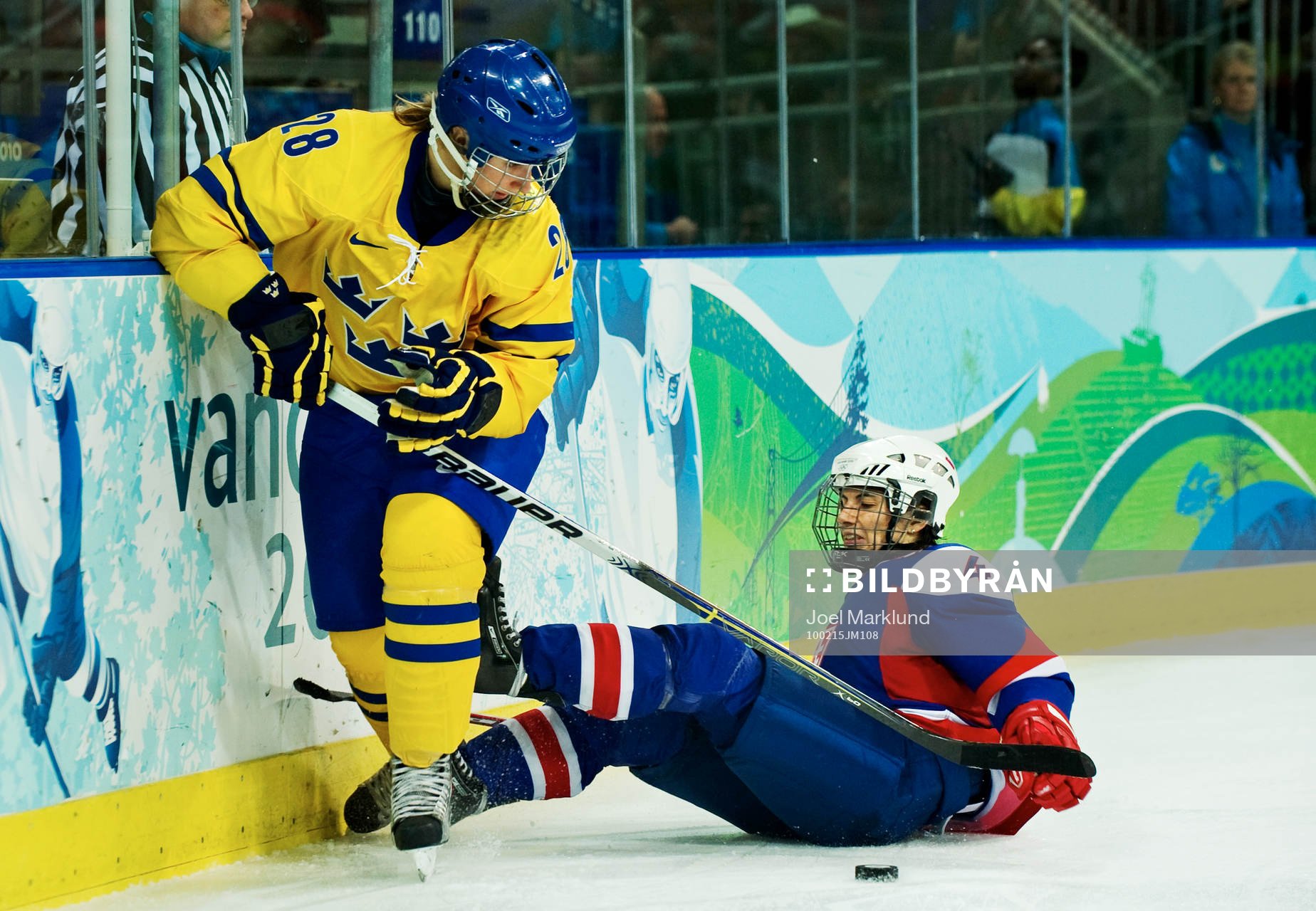 Danijela Rundqvist, Sverige, och Petra Orszaghova, Slovakien