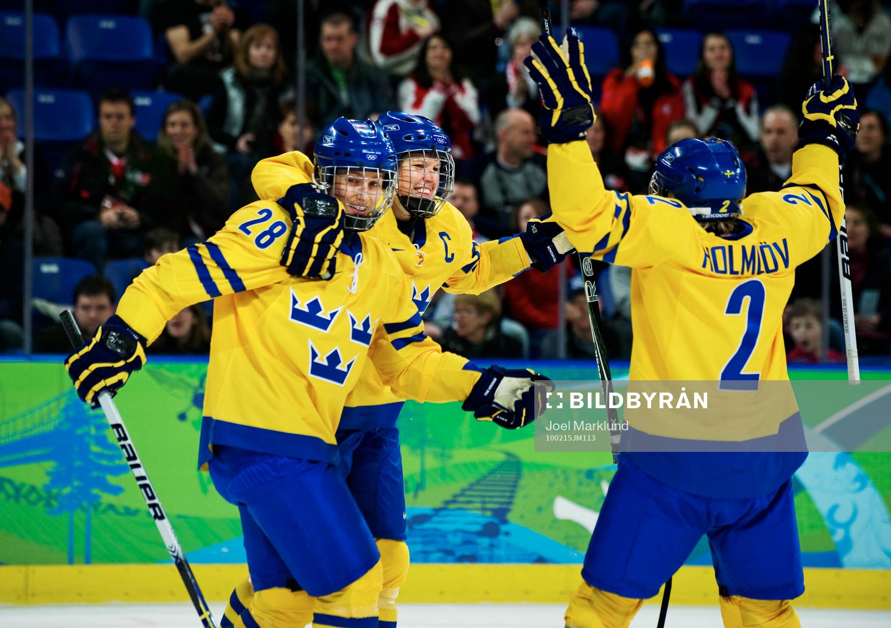 Danijela Rundqvist, Erika Holst och Elin Holmlöv, Sverige,
