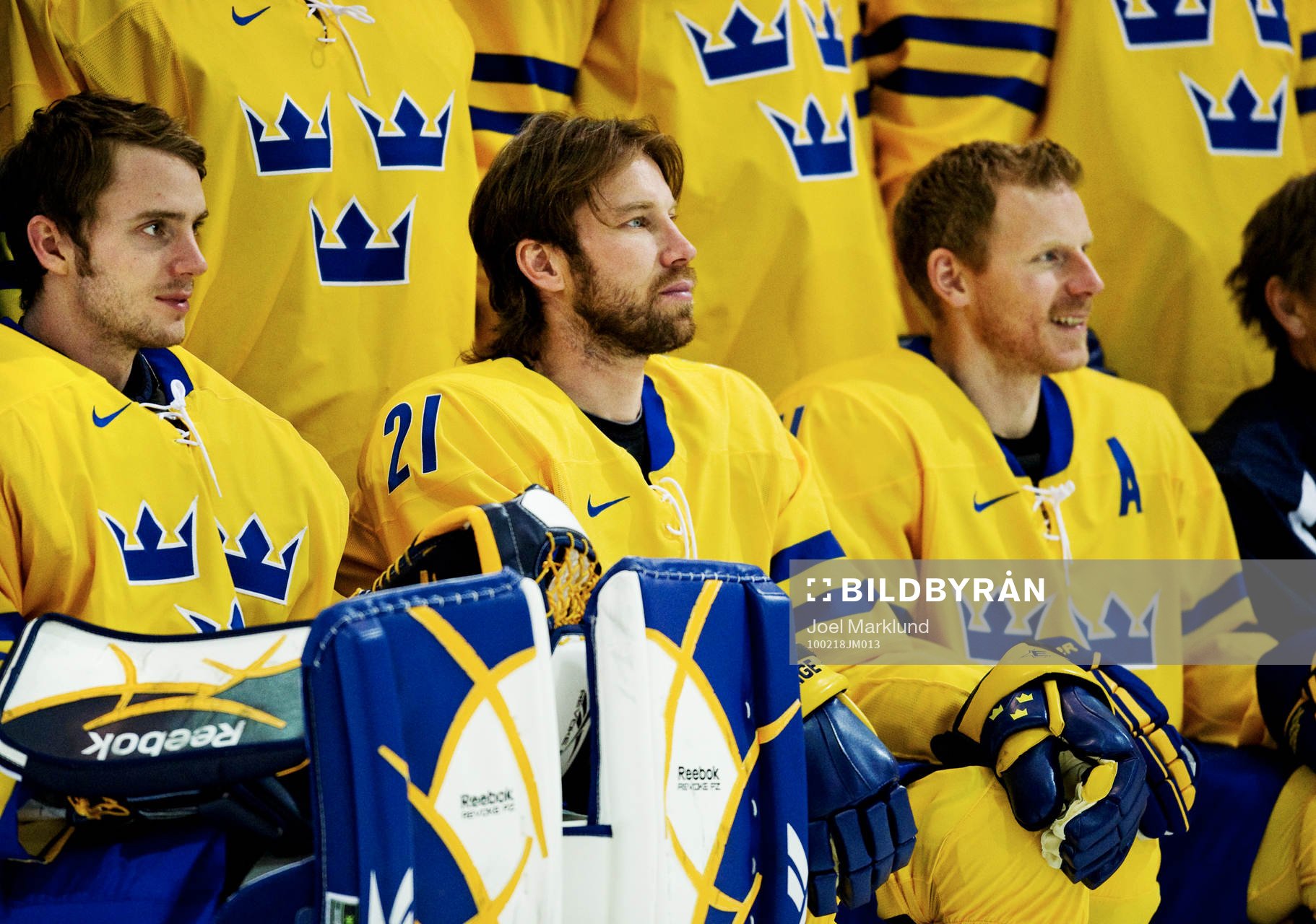 Jonas Gustavsson, Peter Forsberg och Daniel Alfredsson
