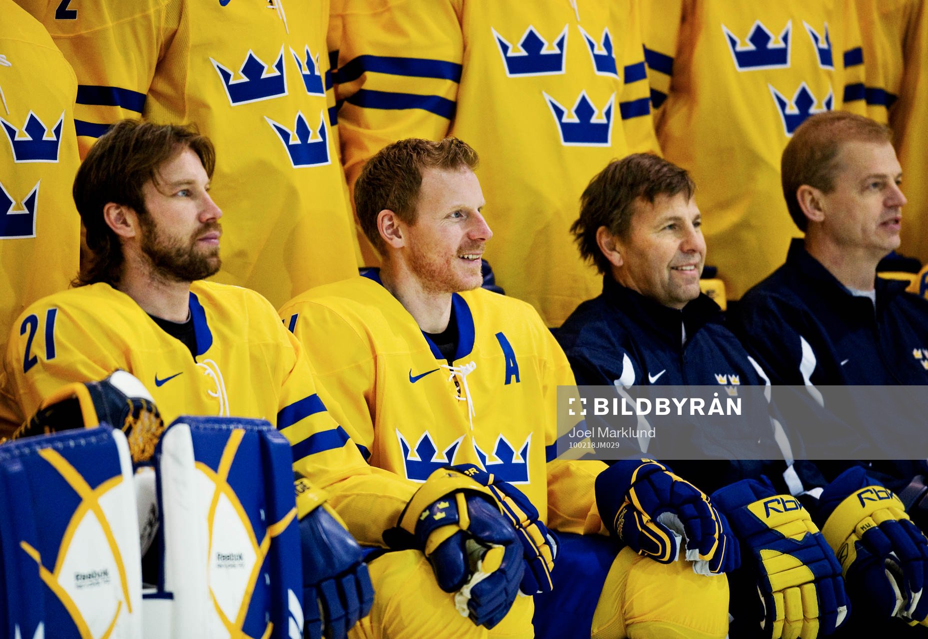 Peter Forsberg, Daniel Alfredsson och Mats Näslund,