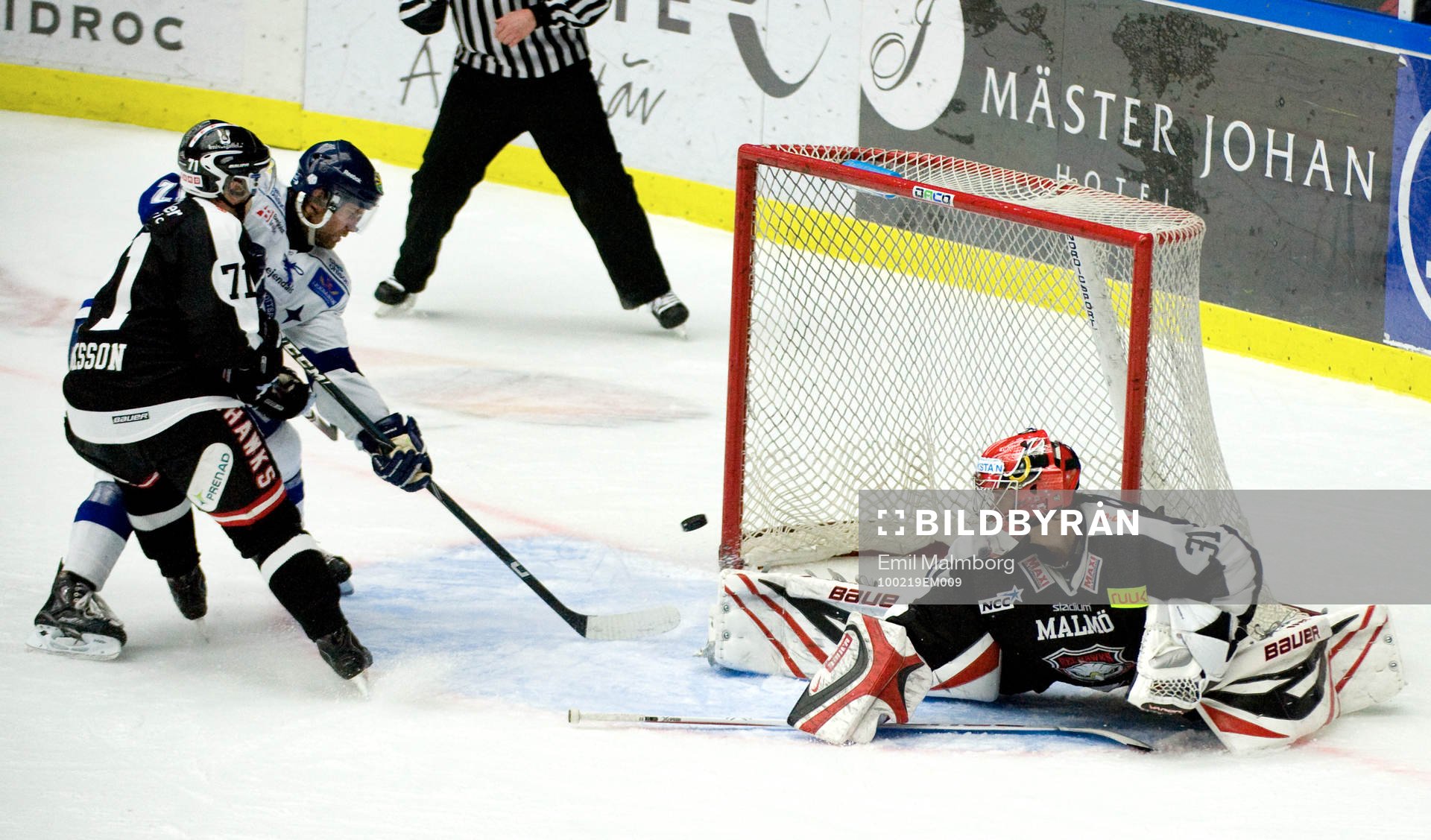 Eric Johansson, Leksand överlistar Markus Svensson,