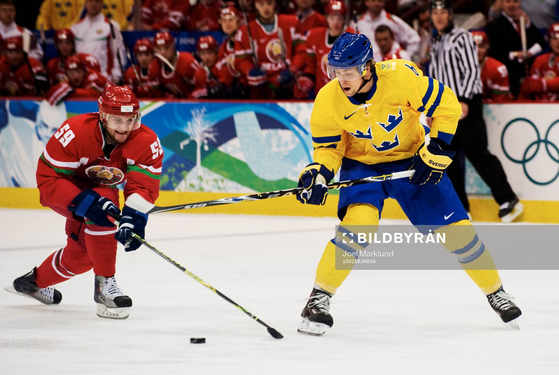 Sergei Demagin, Vitryssland och Magnus Johansson, Sverige