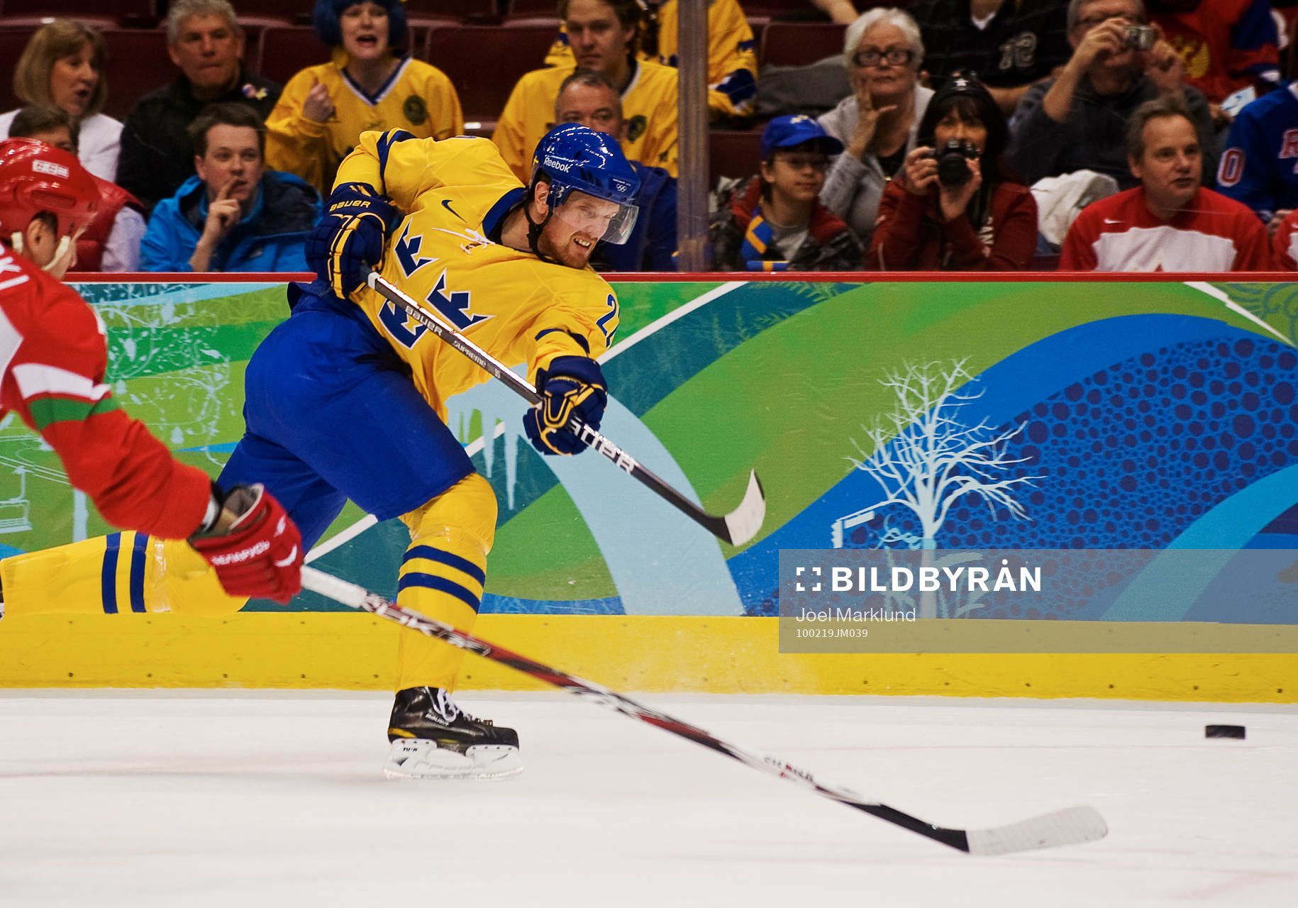 Daniel Sedin, Sverige, skott